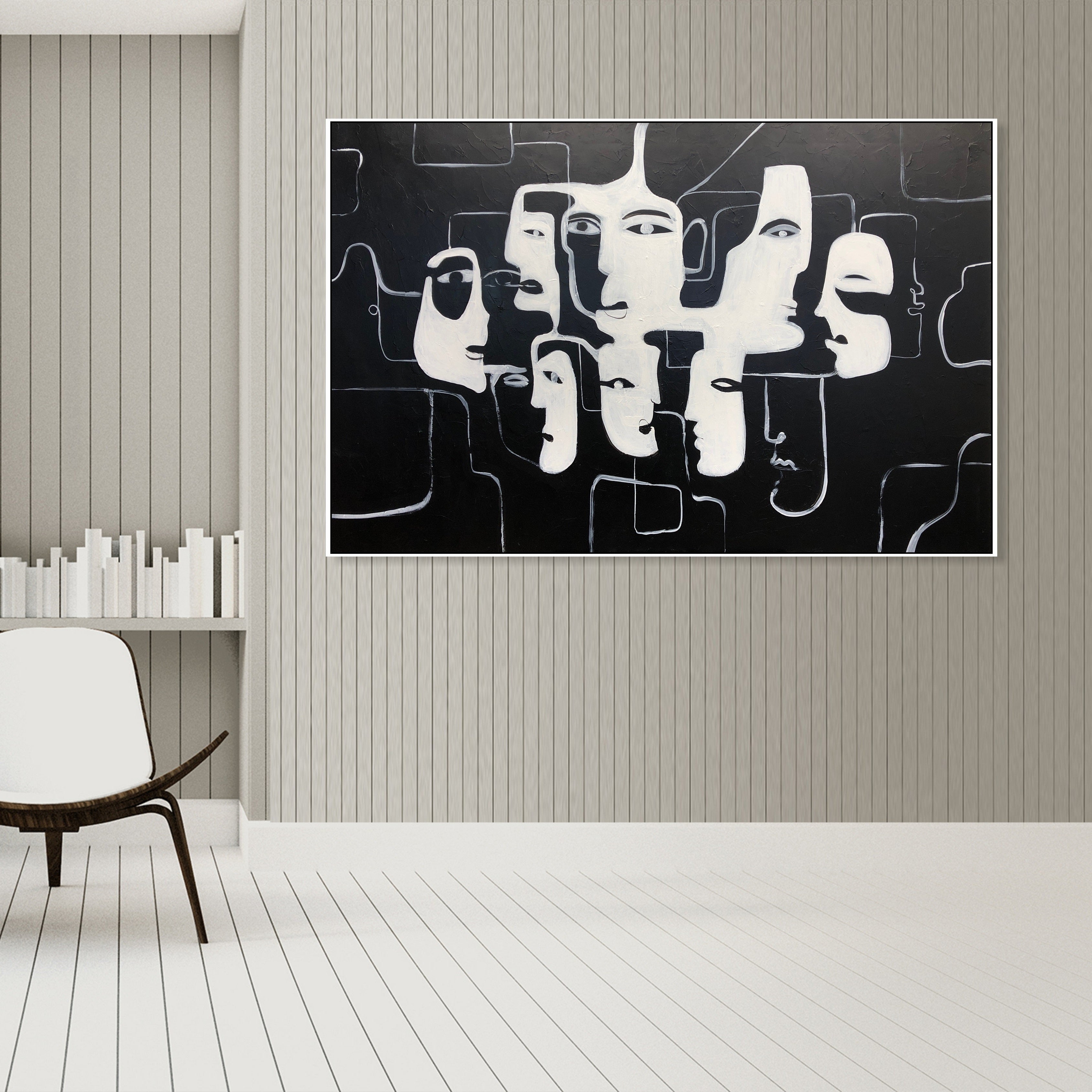 MOSAIC OF MINDS 36"x54"