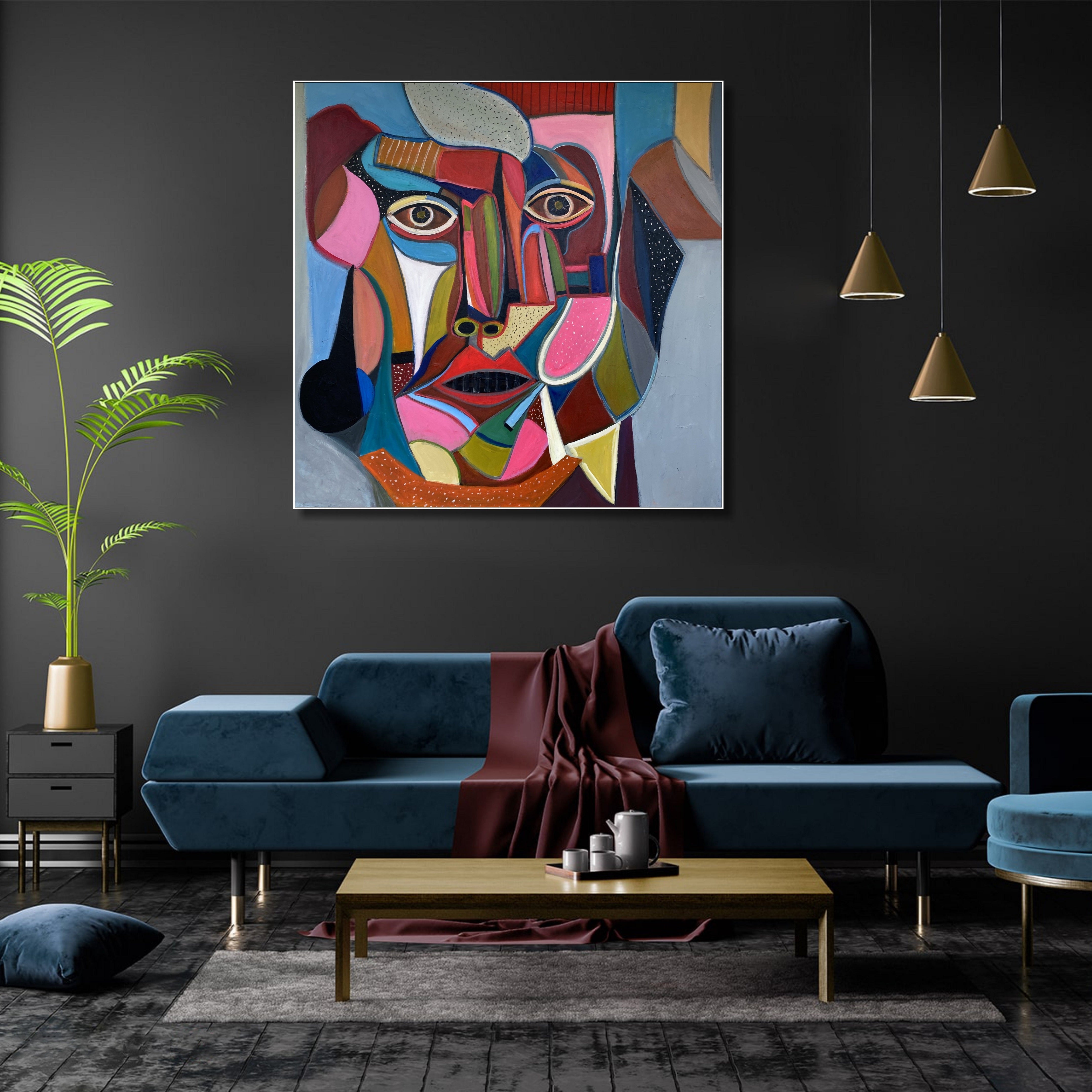 FRAGMENTS OF EMOTION 46"x46"