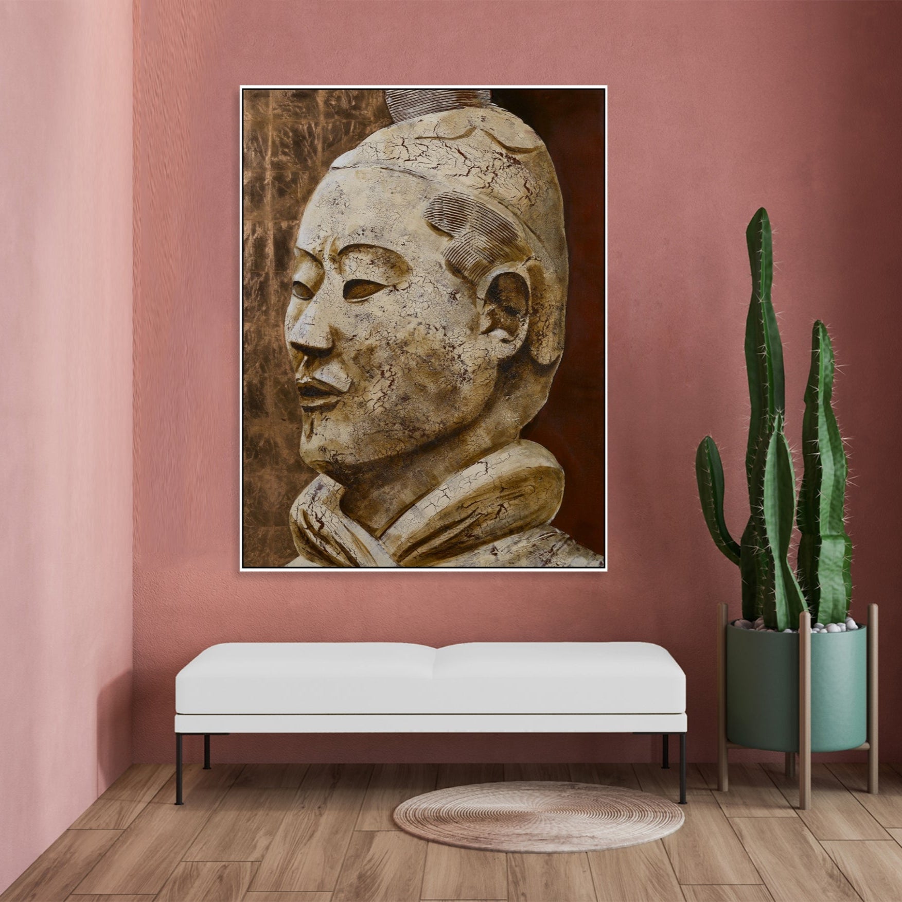 Cultural Representation Painting ANCIENT WARRIOR