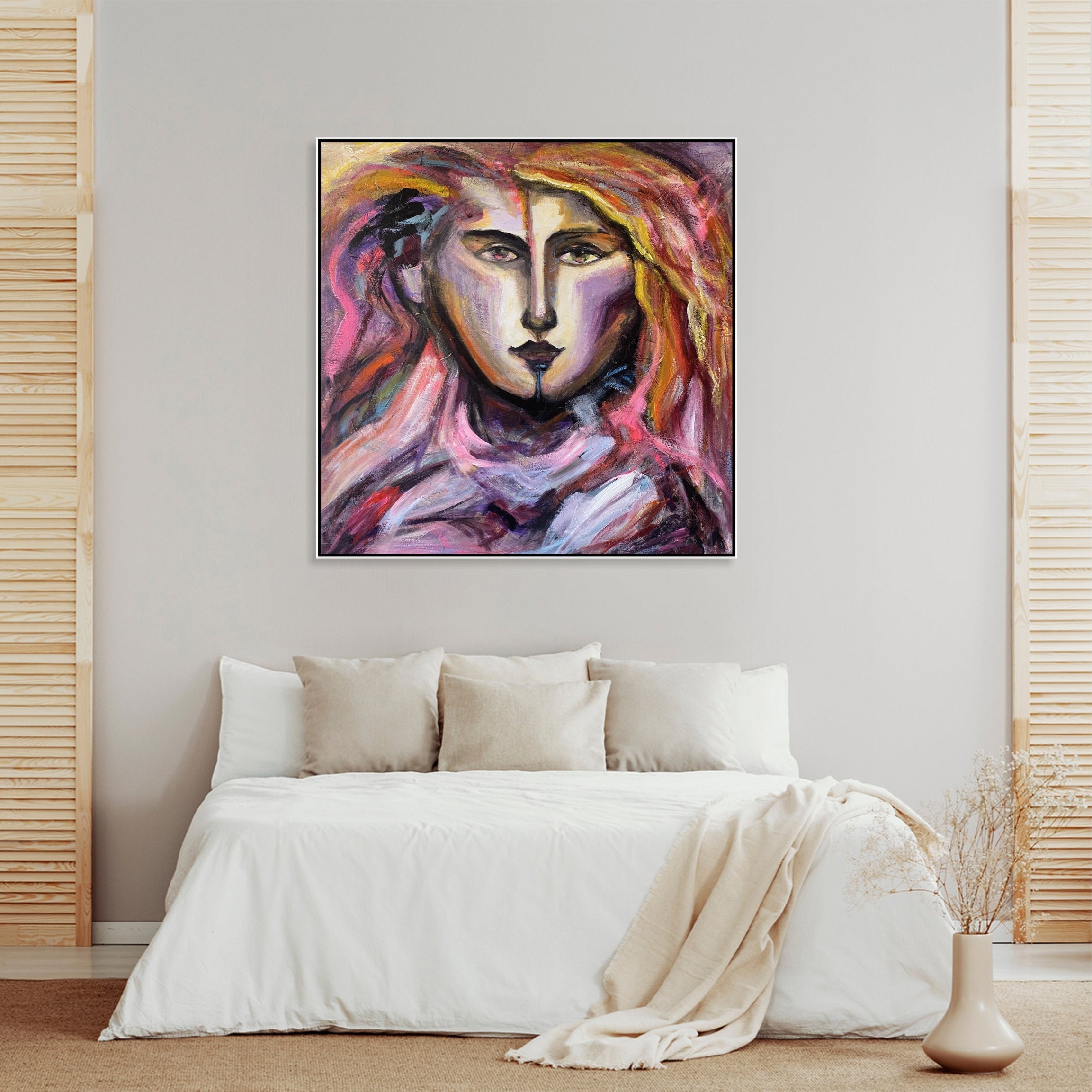 COLORFUL MUSE 40"x40"