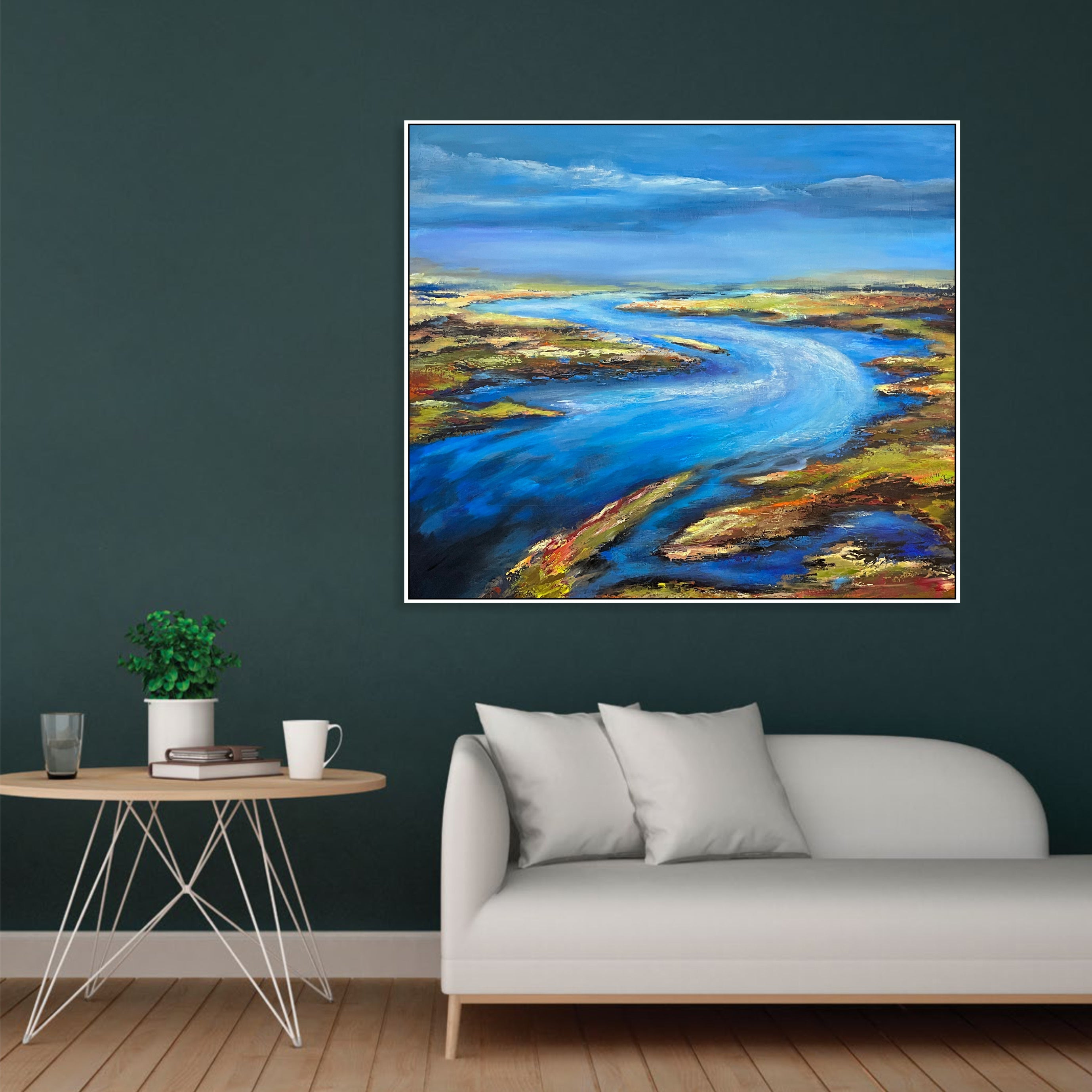 ISLAND REVERIE 37"x41"