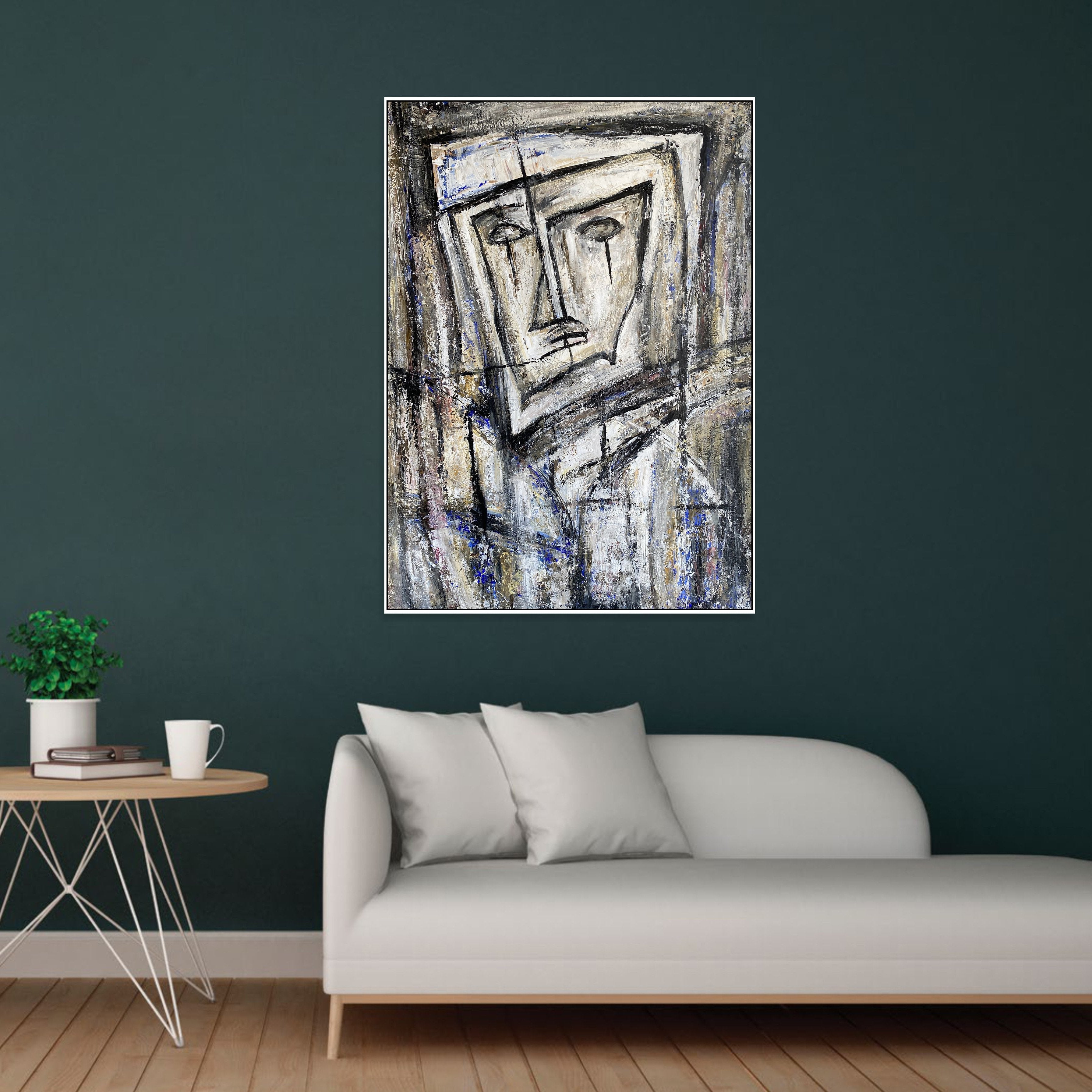 CUBIST FLAIR FACE 40"x30"