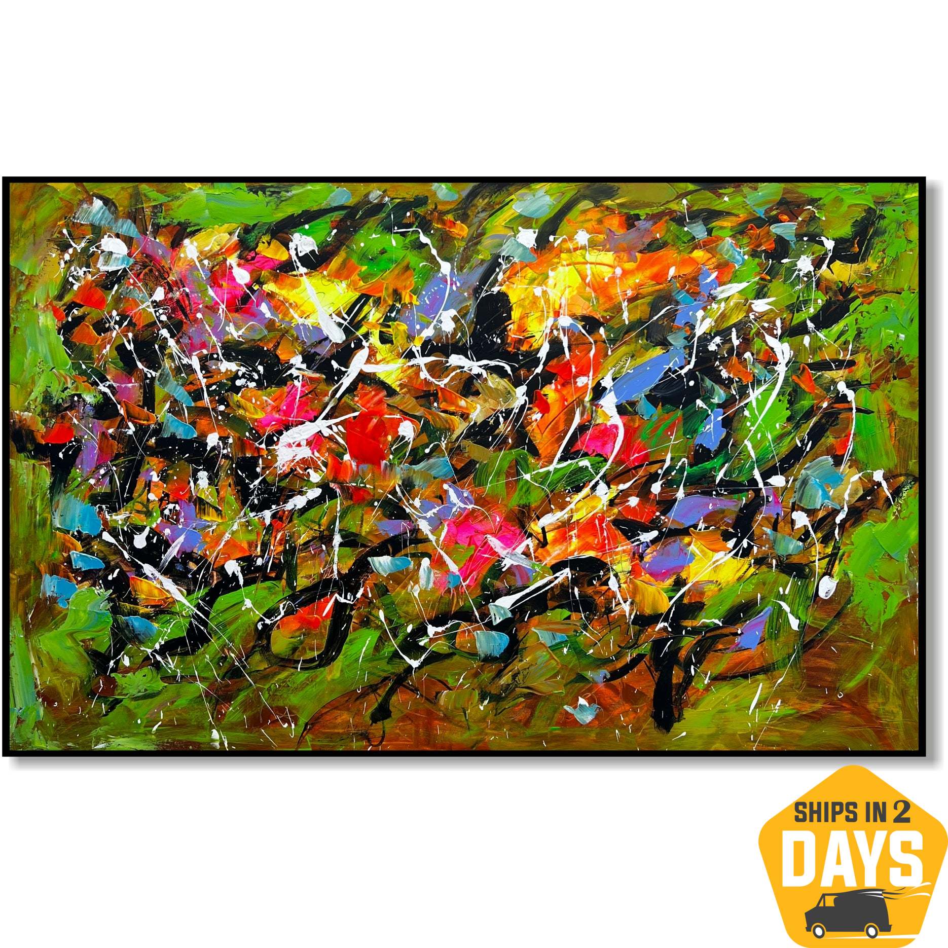 COLOR EXPLOSION 40"x60"