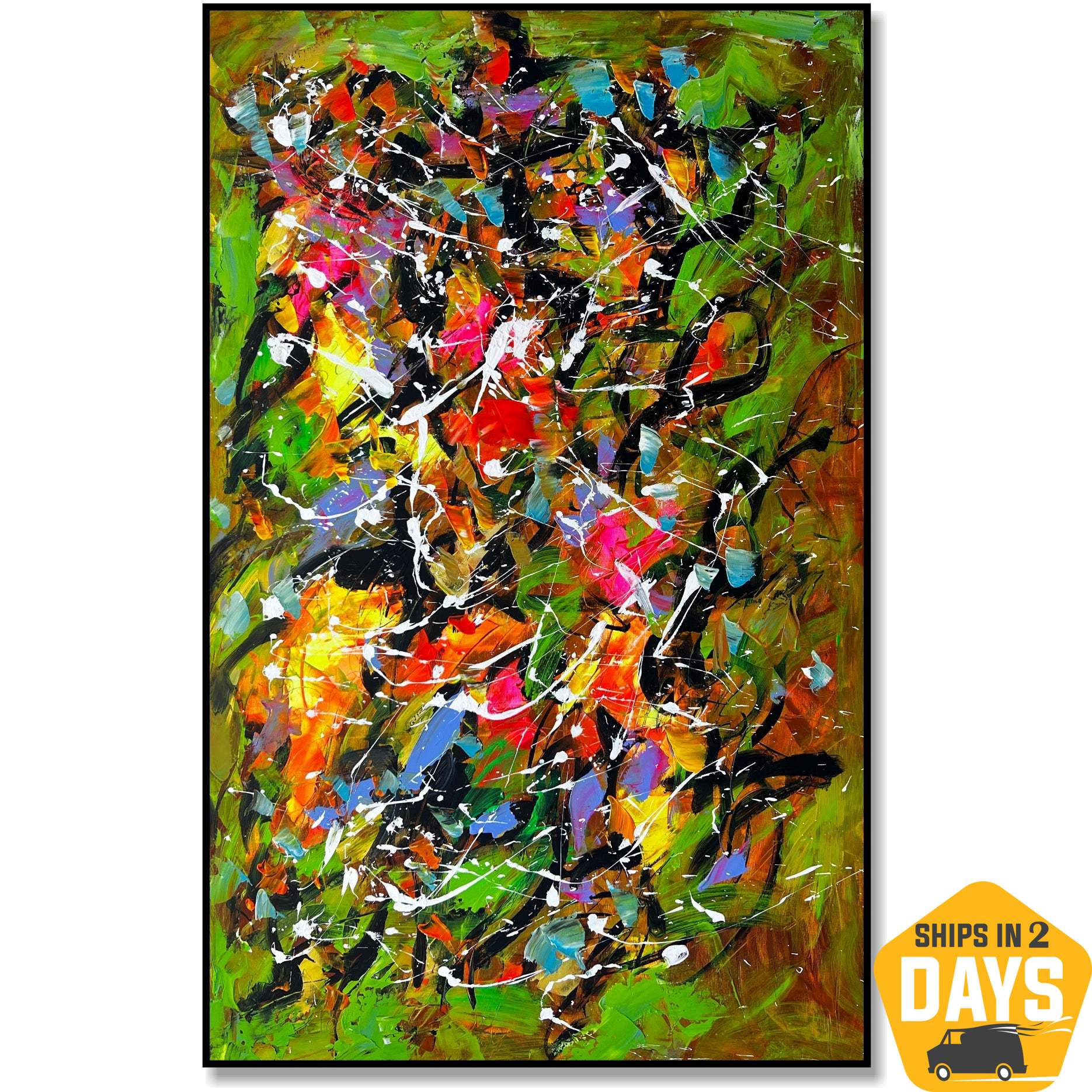 COLOR EXPLOSION 60"x40"