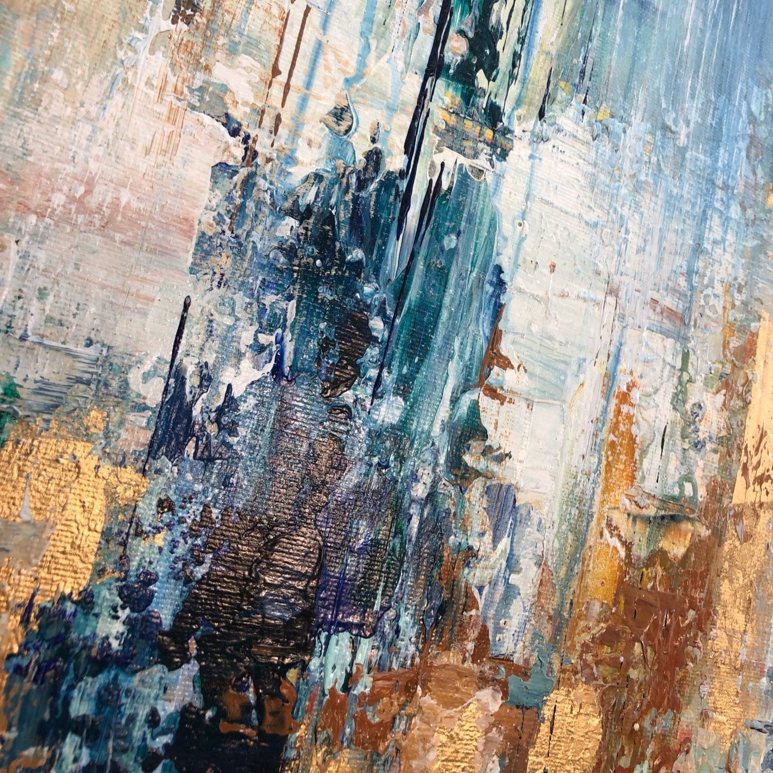 Wall art living room decor SUN OVER THE RIVER