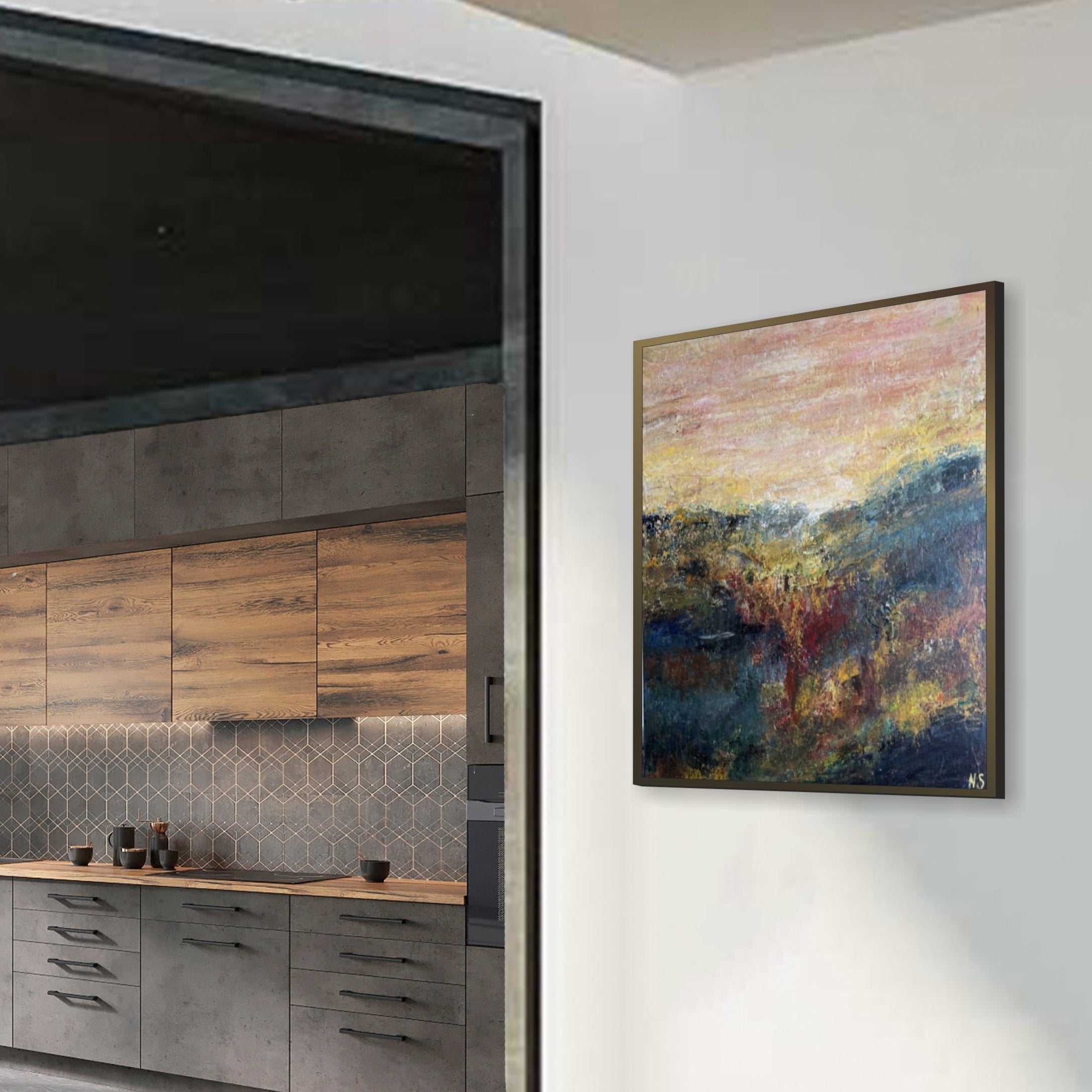 MAGIC LANDSCAPE 32"x32"