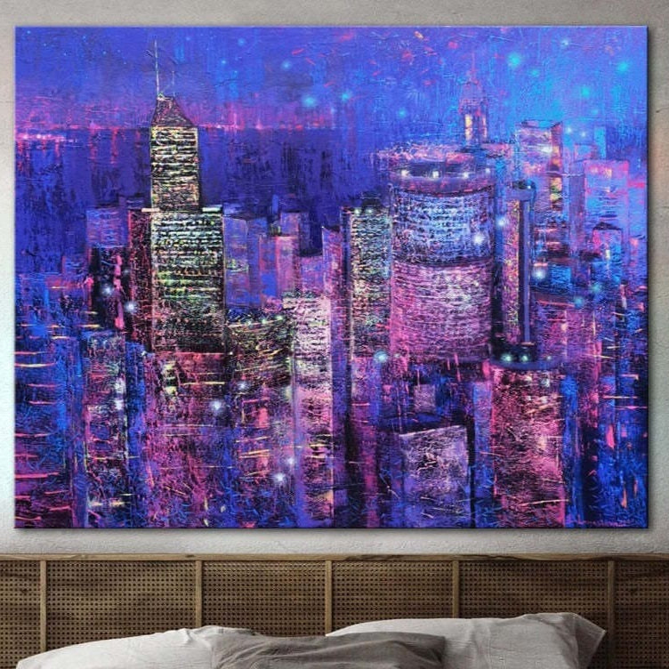 SKYSCRAPERS 35"x43"