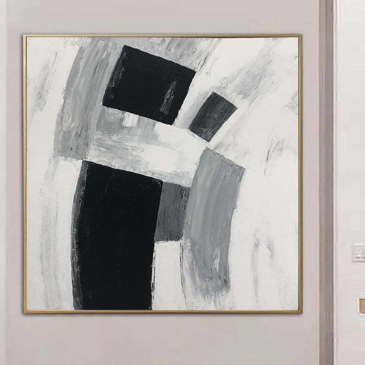 SILENT SHAPES 46"x46"