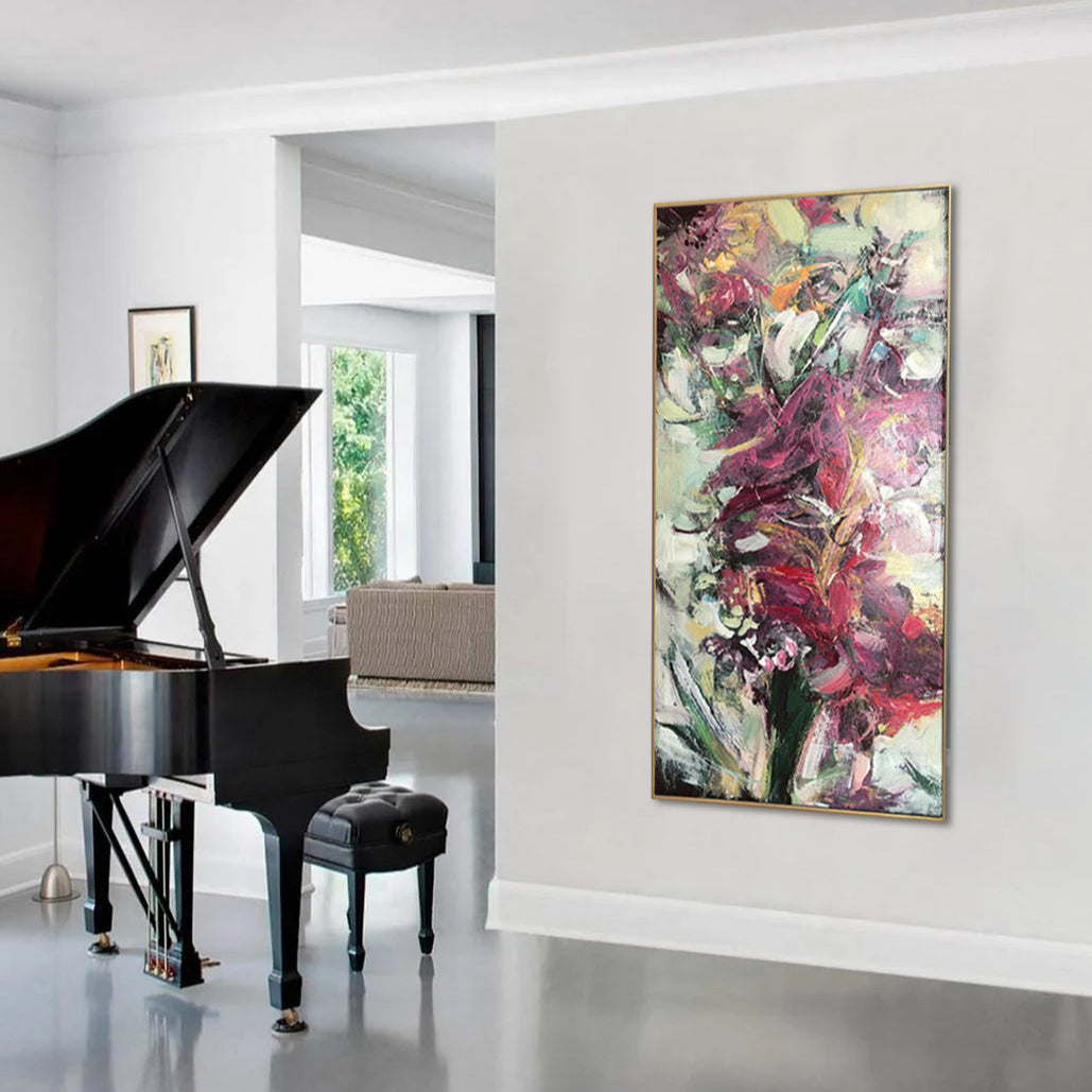 BOUQUET OF FLOWERS 35.43"x15.74"