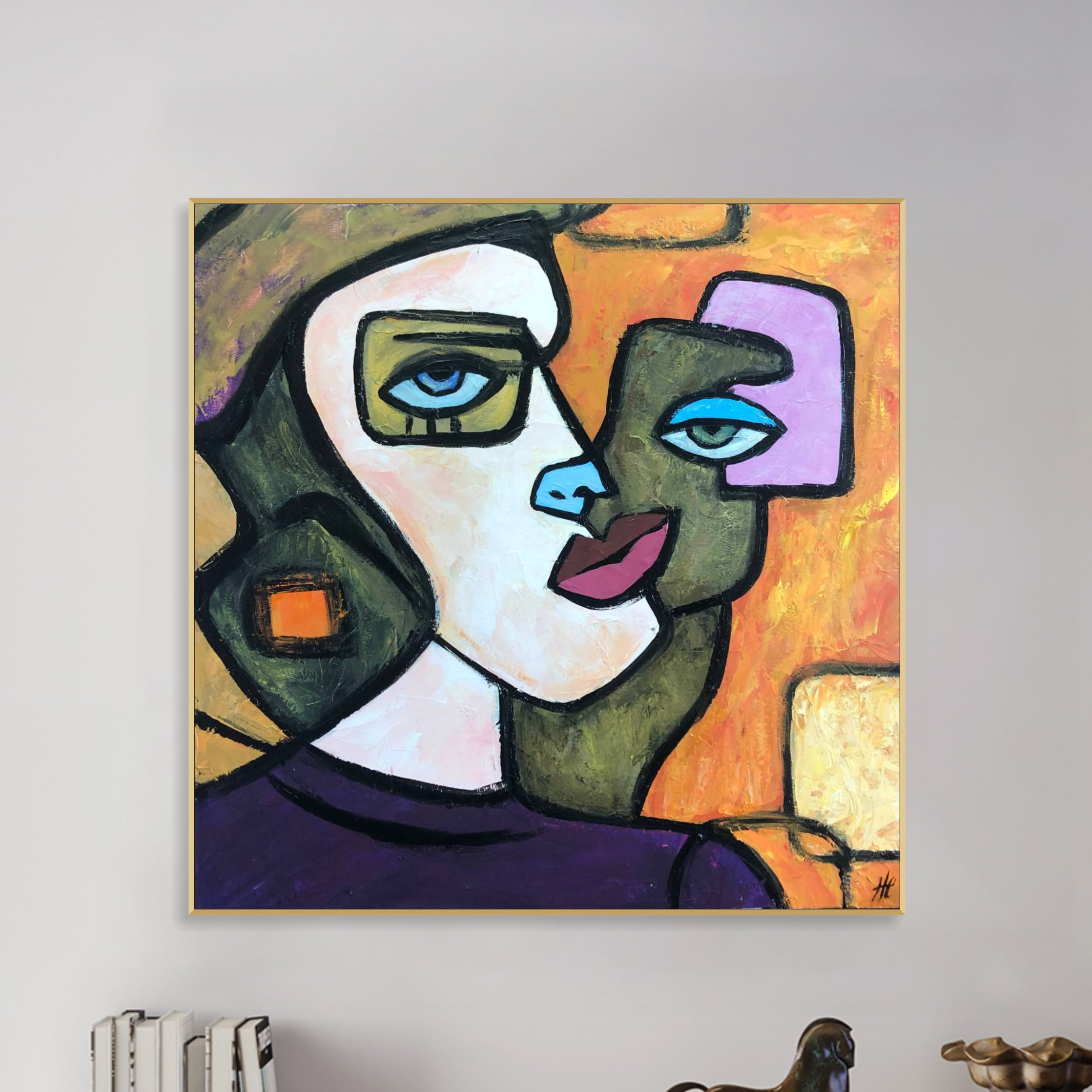 DUAL GAZE Unstretched