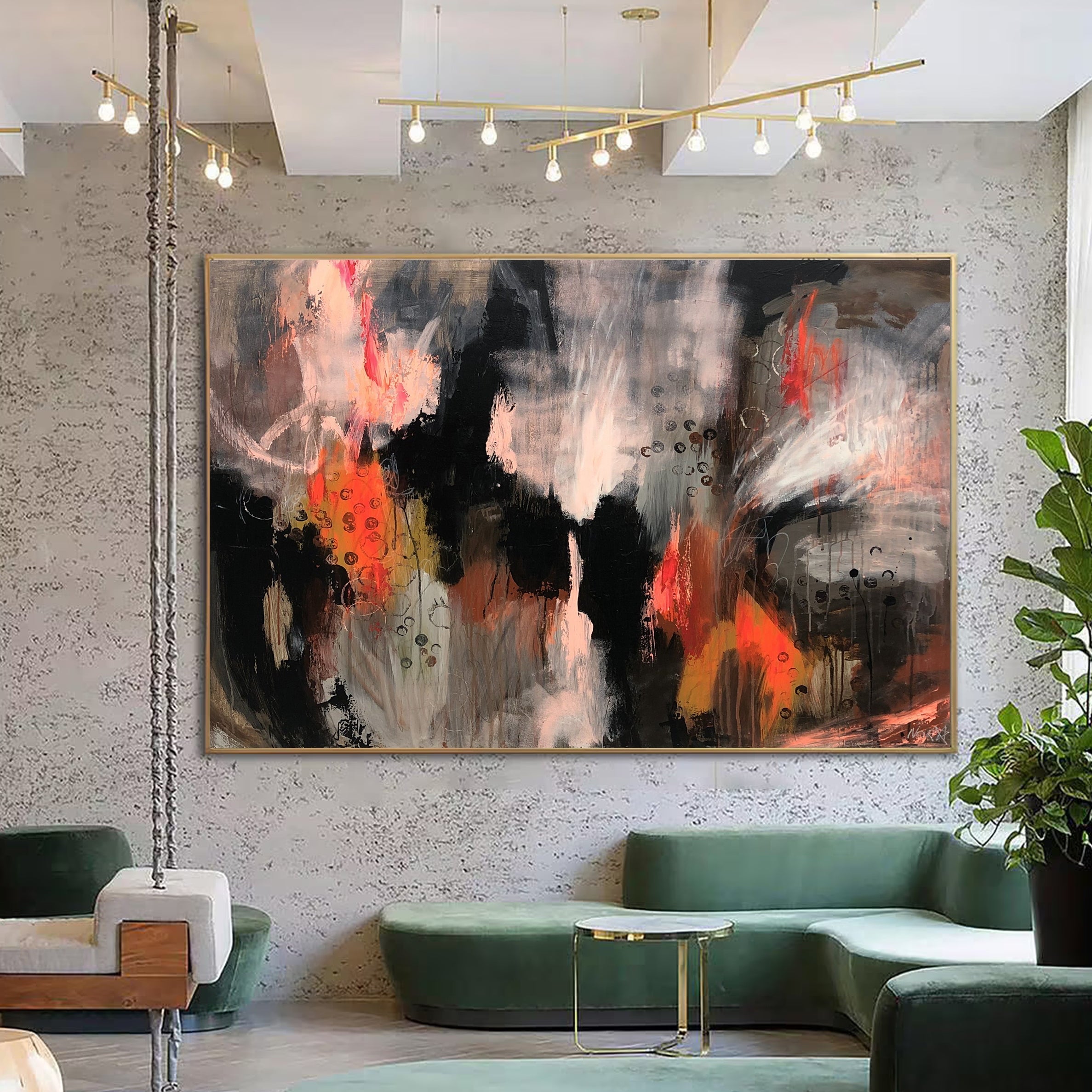 RAIN OF SPRING 36"x48"