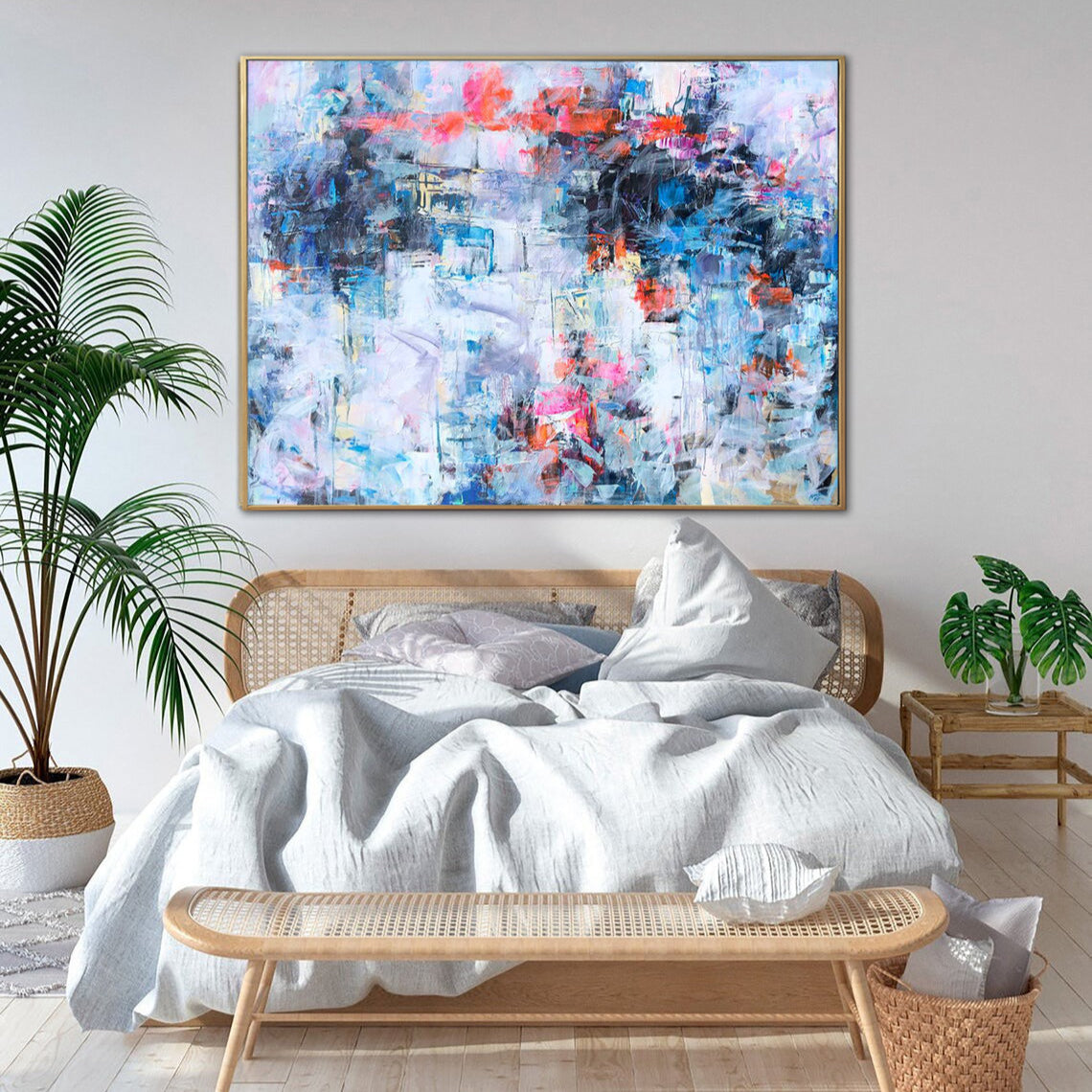 BLUE SKIES 47.63"x63.77"