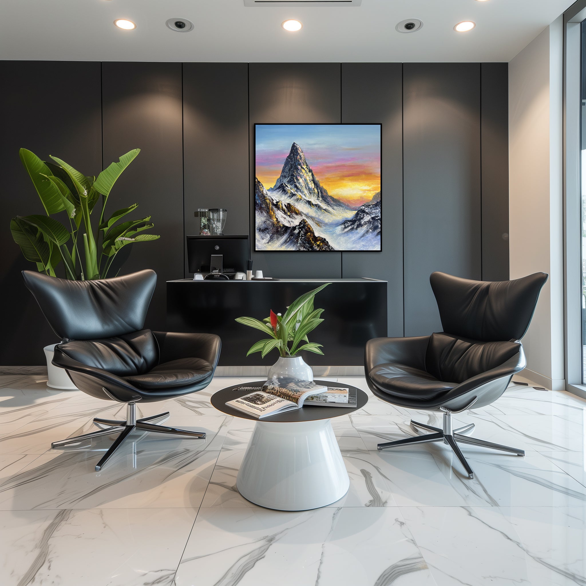 MAJESTIC MOUNTAIN SUNRISE