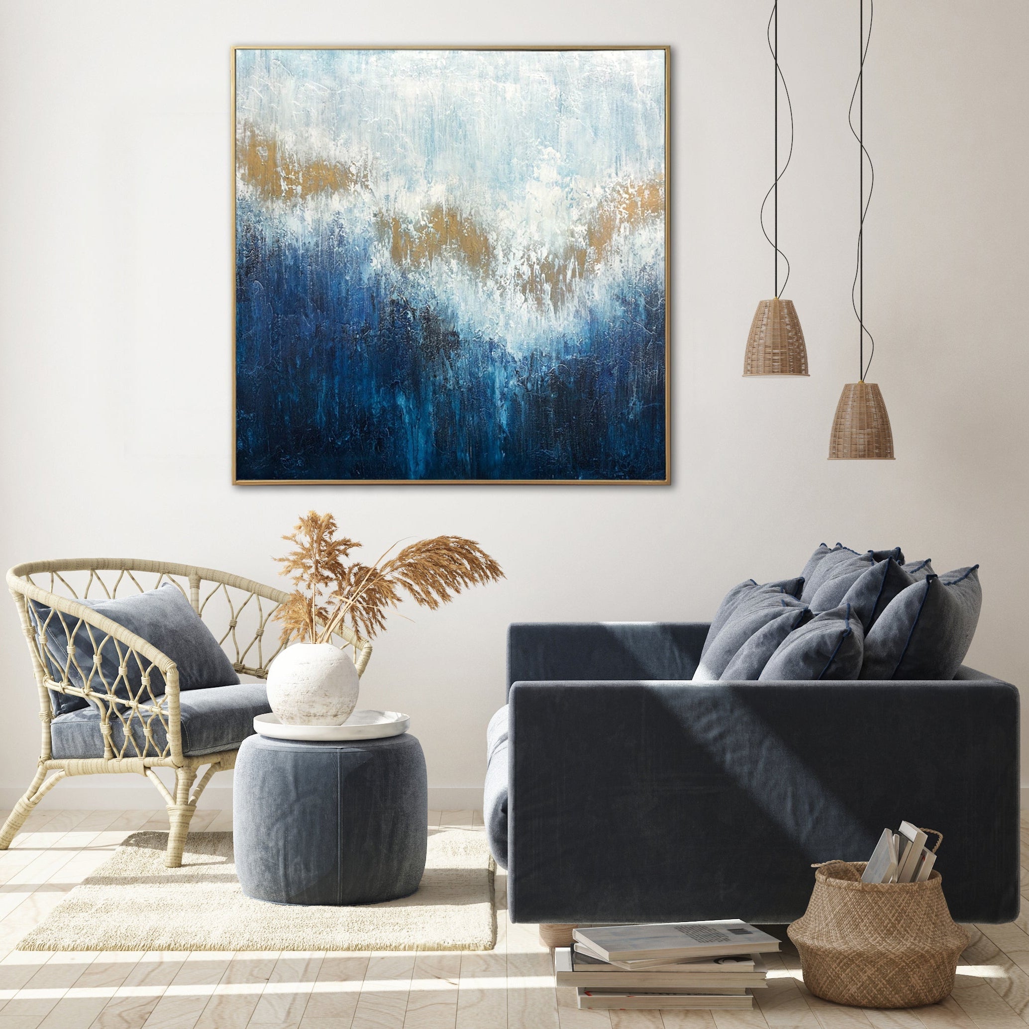 GOLD SHINING 27.5"x27.5"