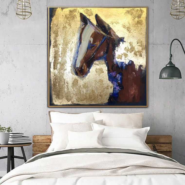 LONE RUNNER 27.5"x27.5"