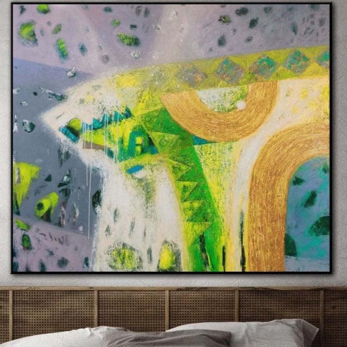 VILLAGE ROAD 47"x55"