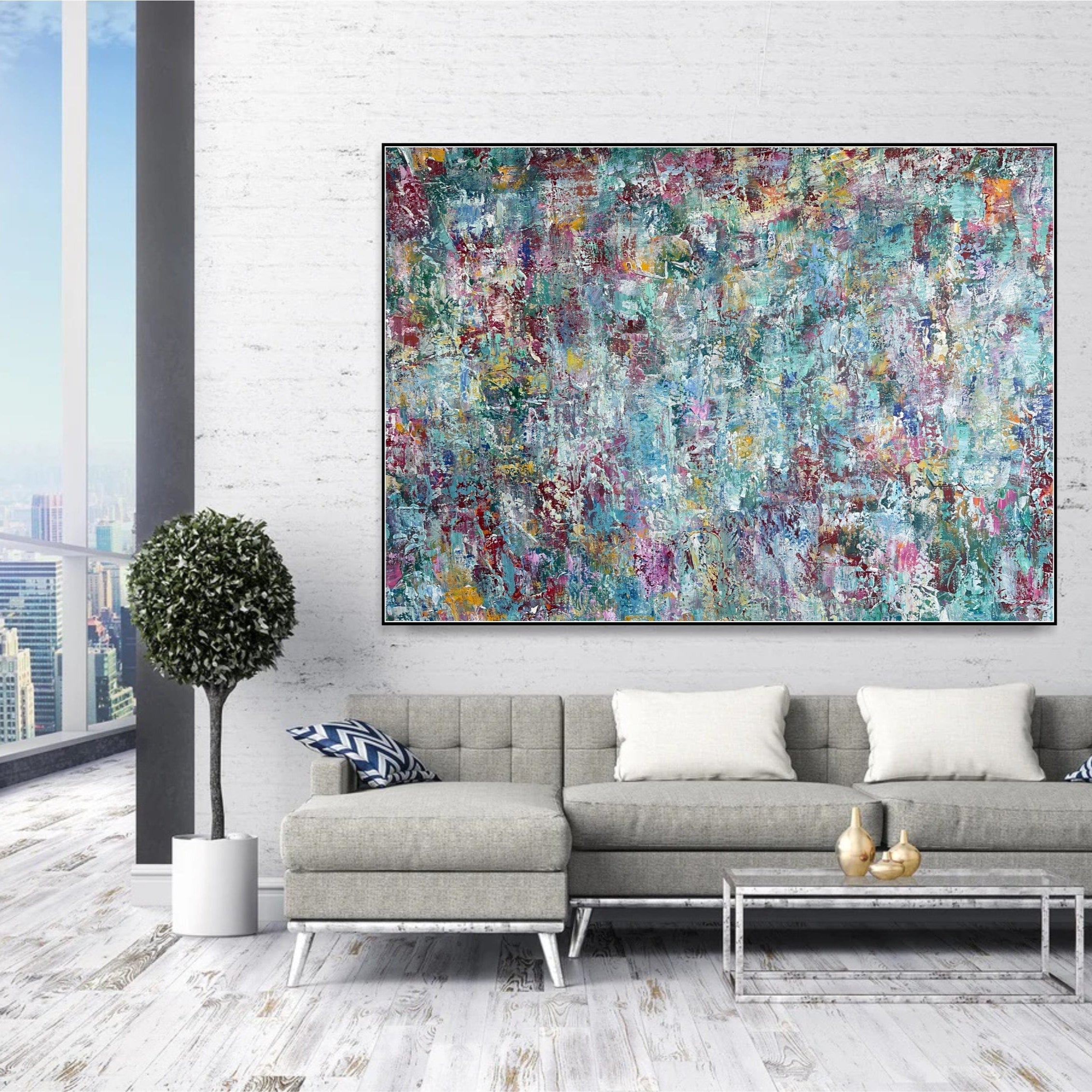 COMPLICATION 36"x54"