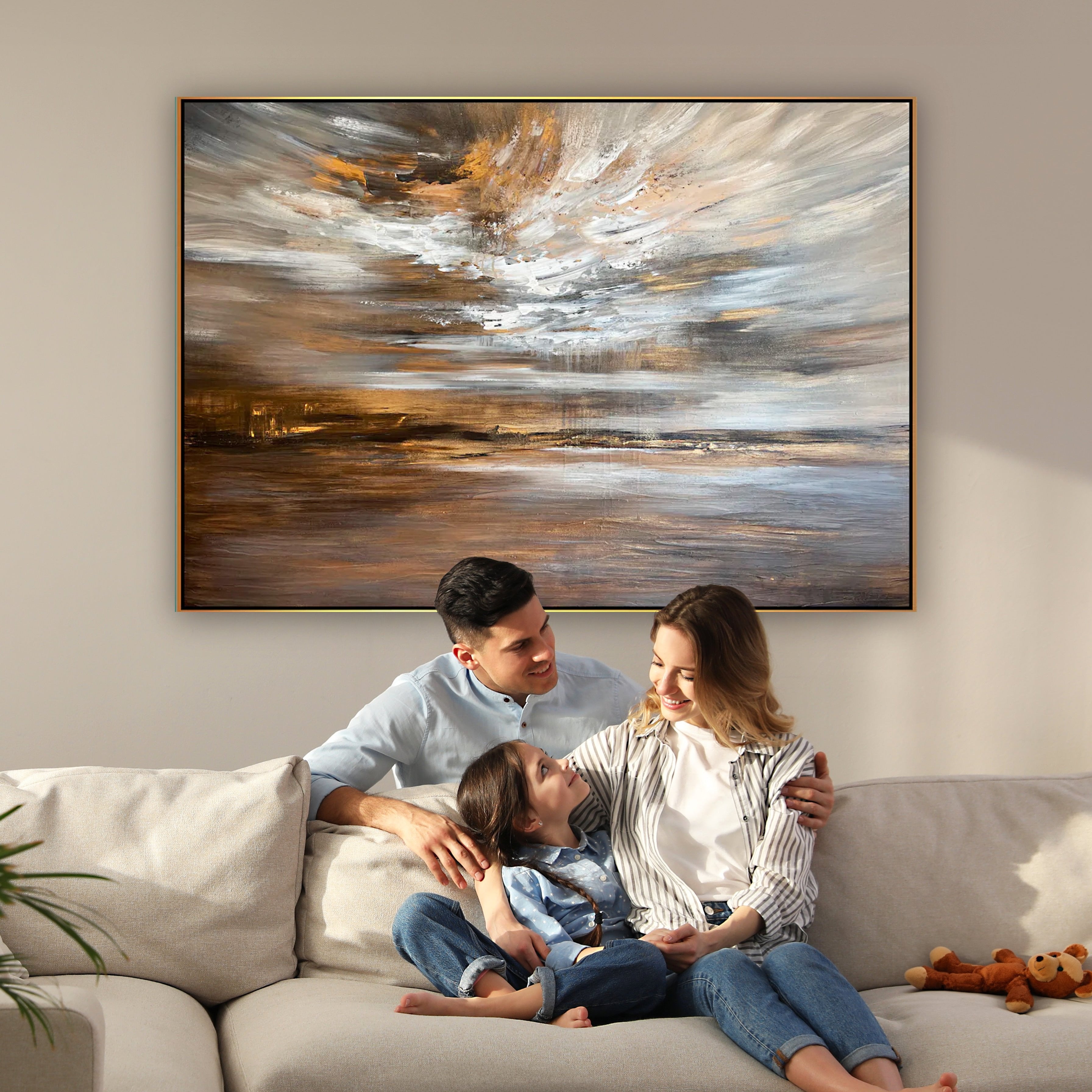 LUSTROUS LANDSCAPE 33"x45"