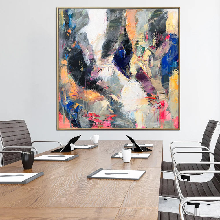 COLORFUL STAGE 60"x60"