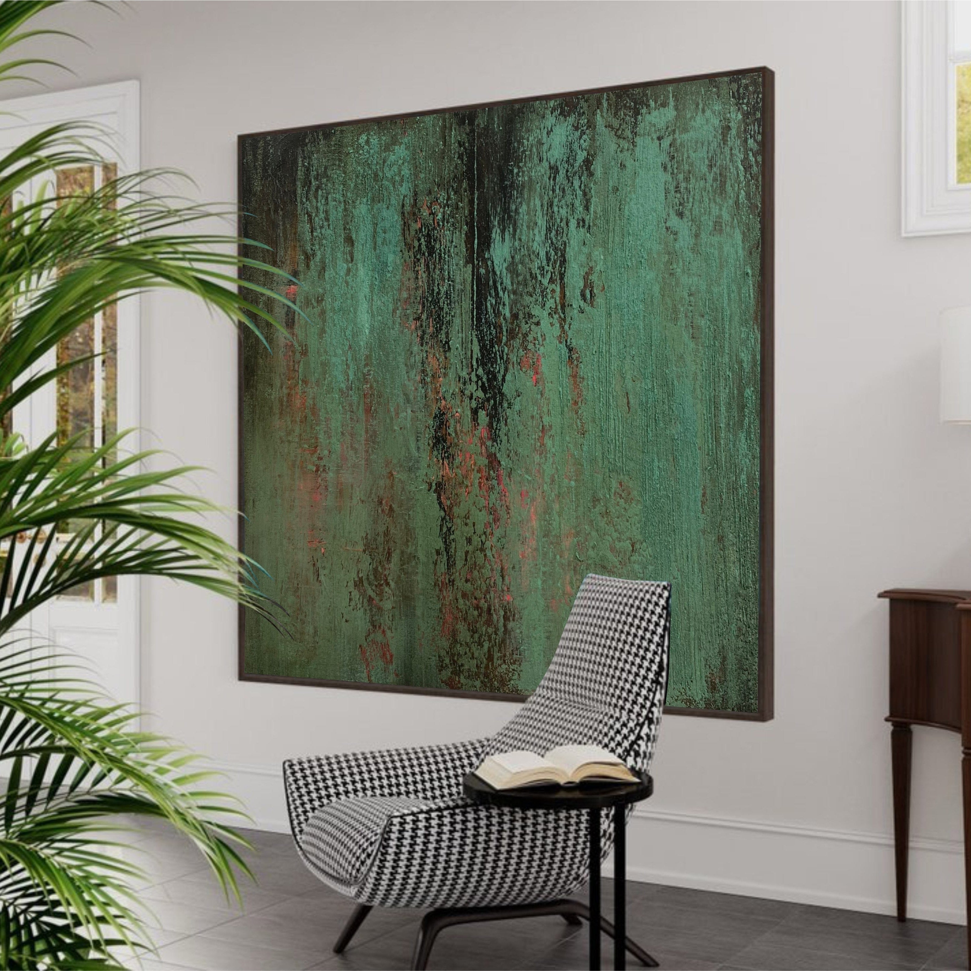 Elegant artwork on canvas FOREST THICKET