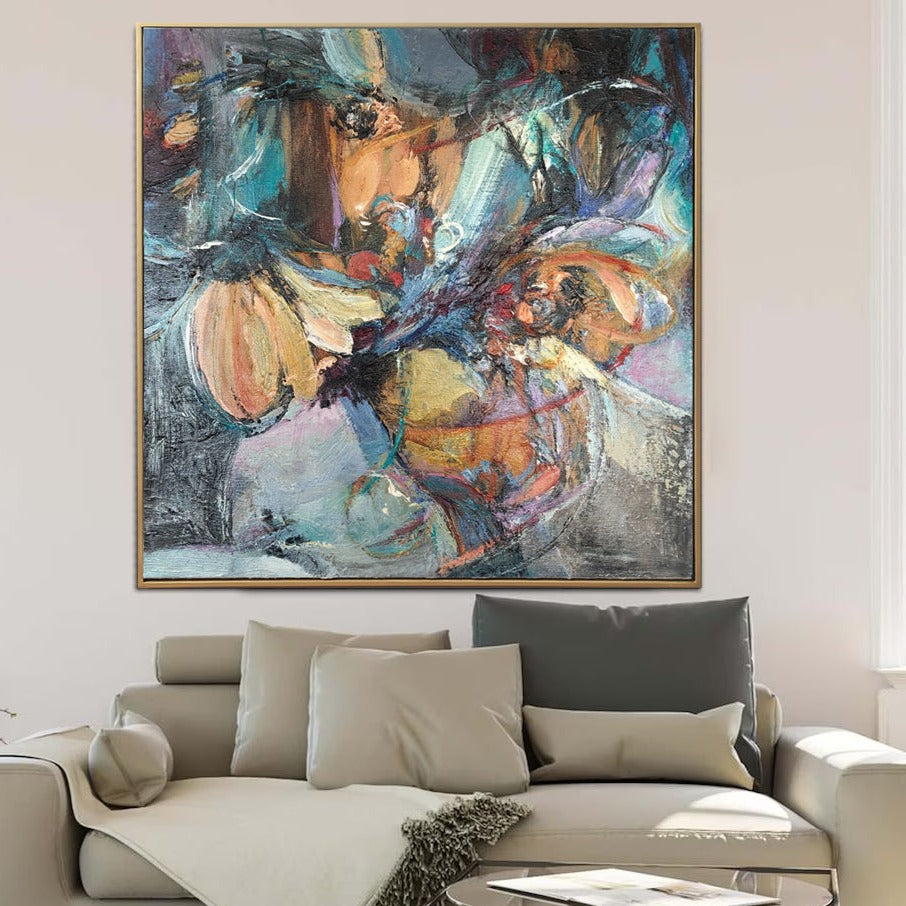 FLORAL SOLUTION 19.68"x19.68"