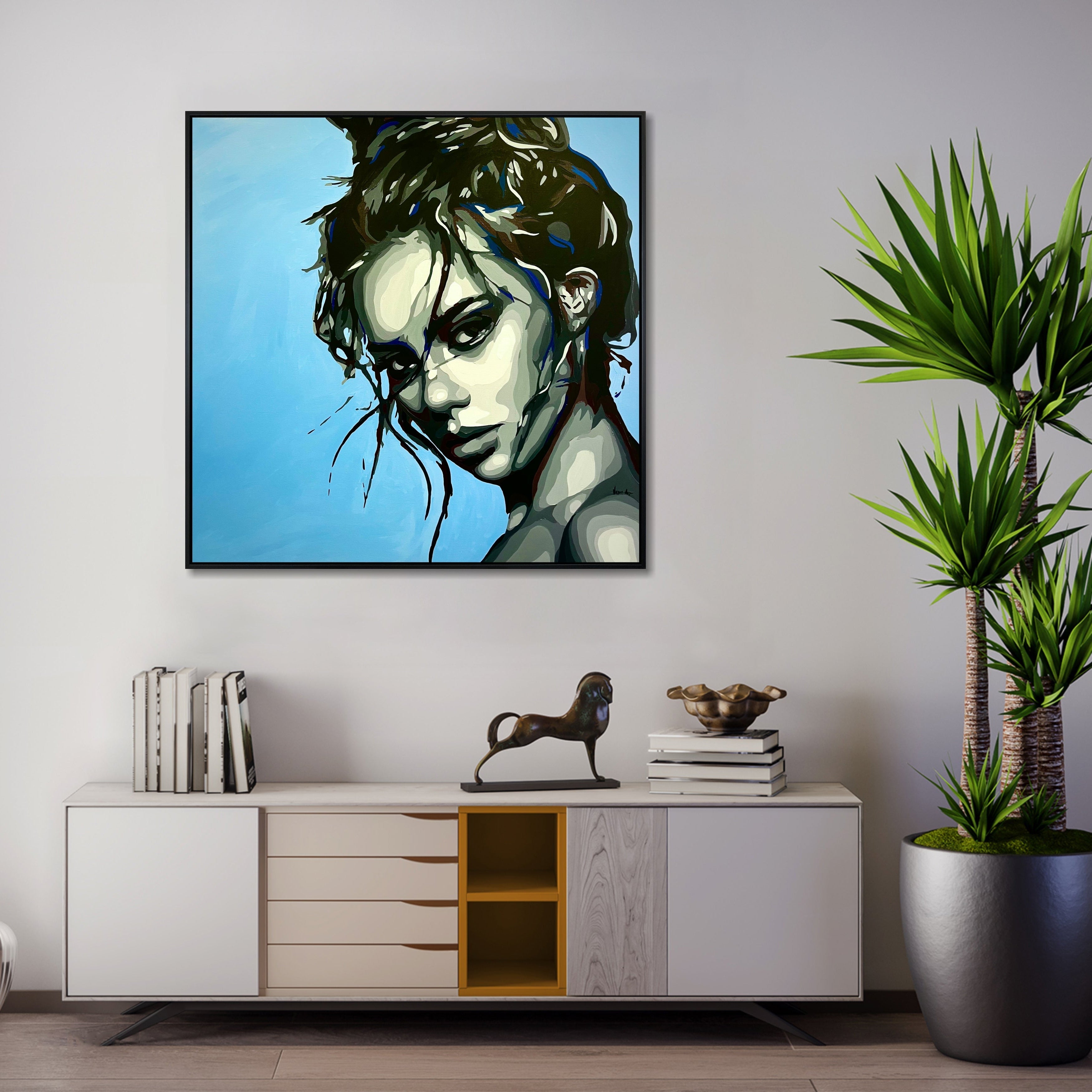 HIDDEN THOUGHTS 43.3"x43.3"