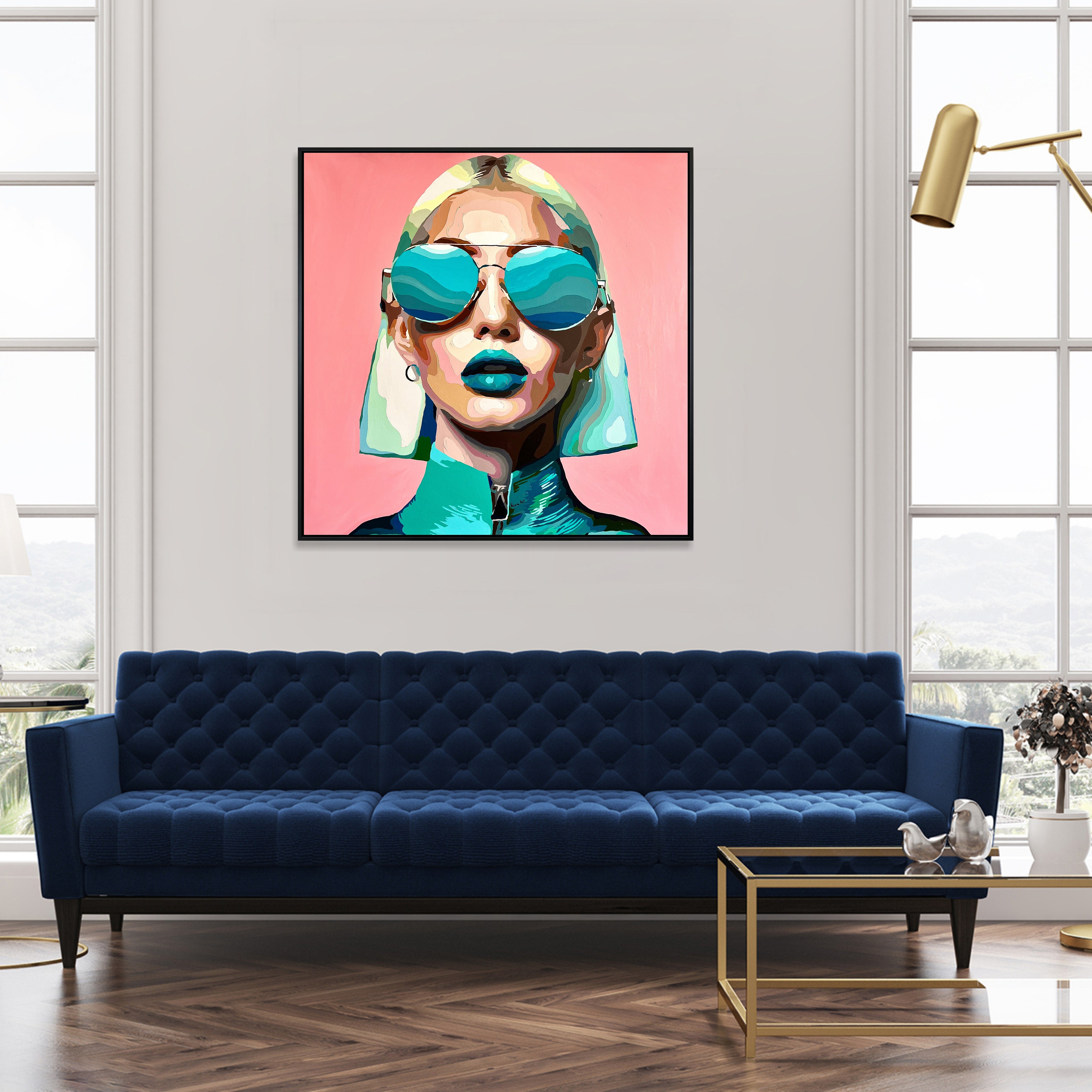 SKY HIGH 43.3"x43.3"