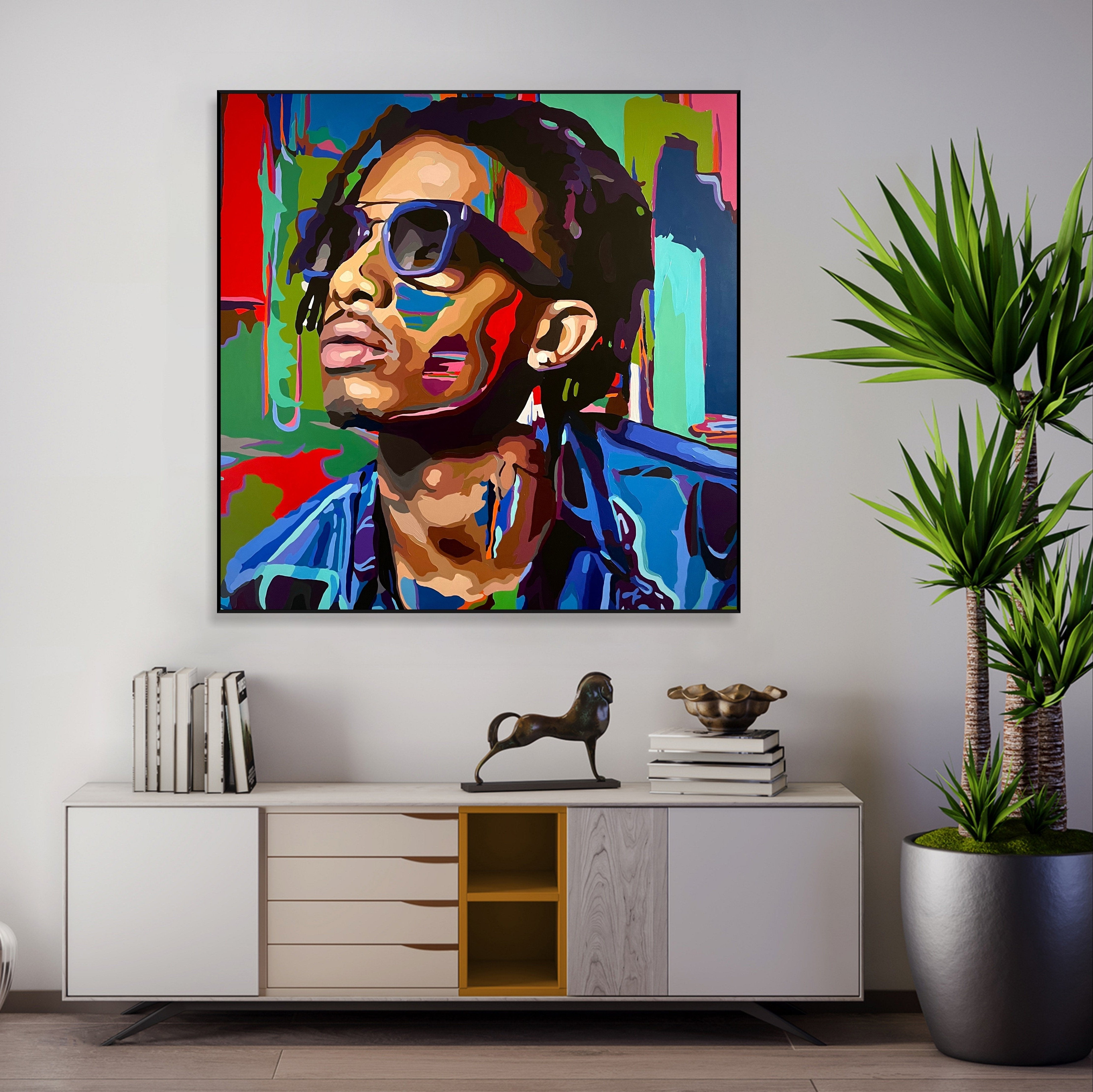 REGGAETON 51.2"x51.2"