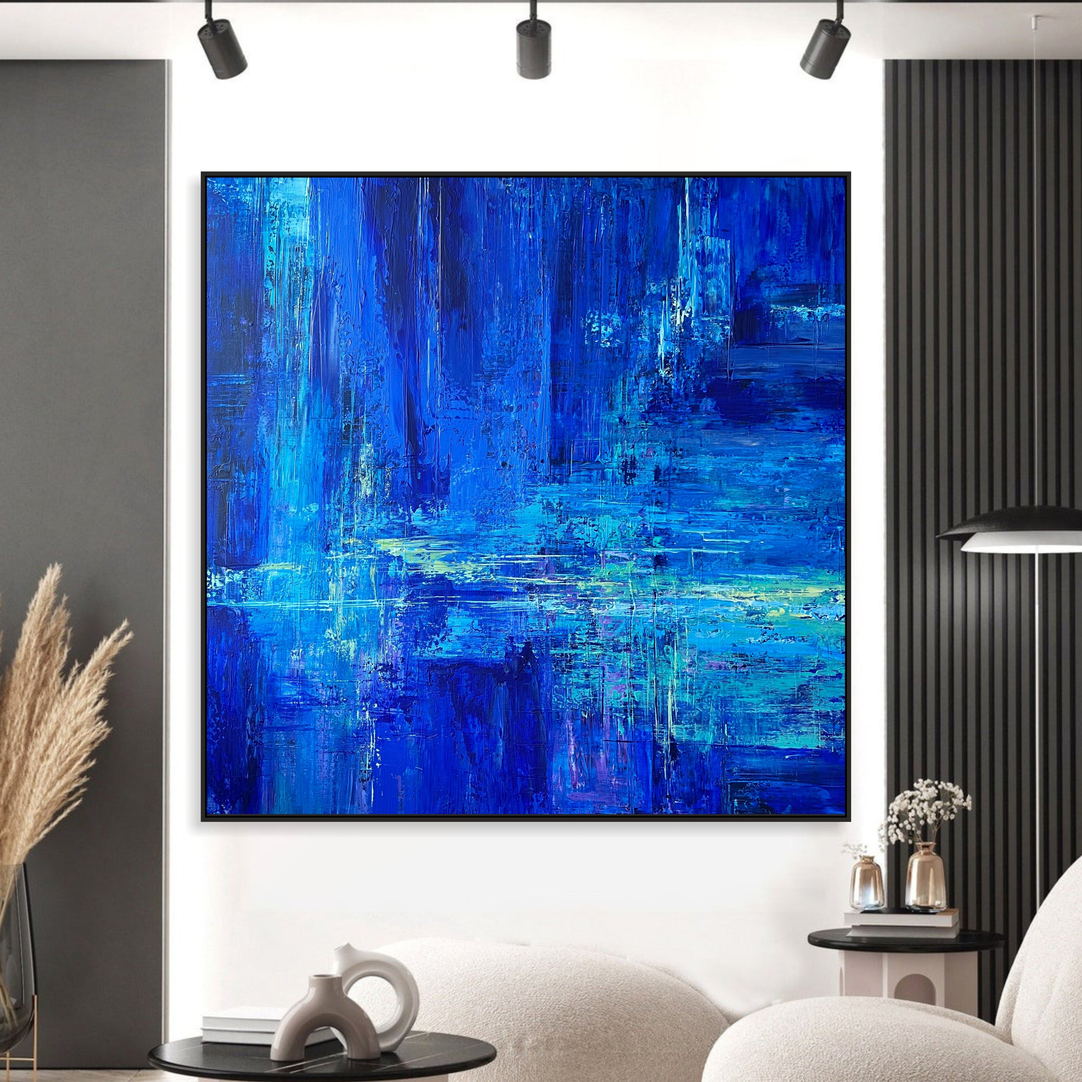 AZURE IMPRESSION Unstretched