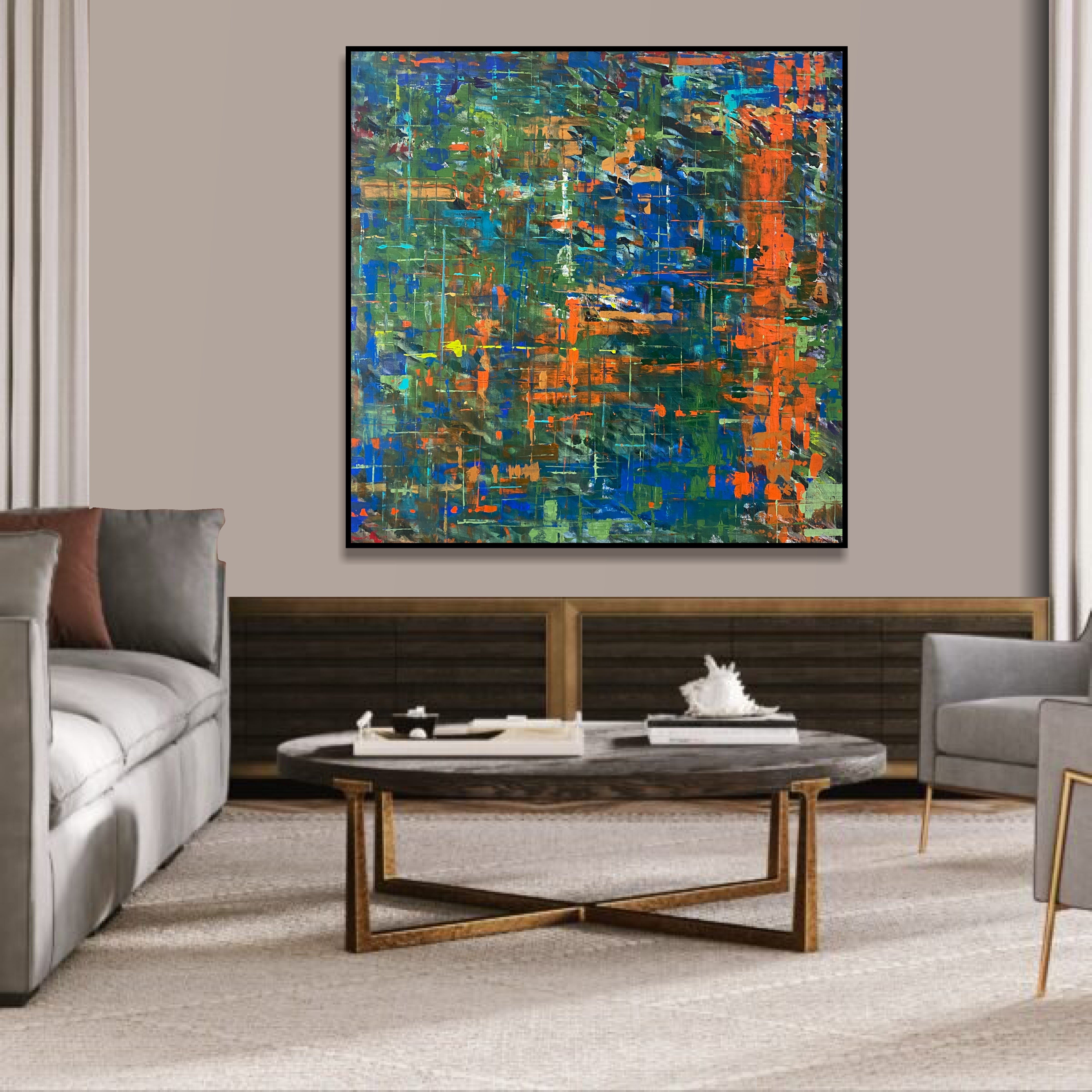 URBAN JUNGLE 47.2"x47.2"