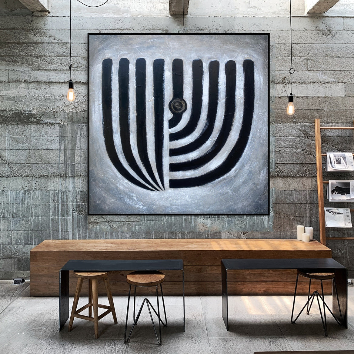 MENORAH 50"x50"