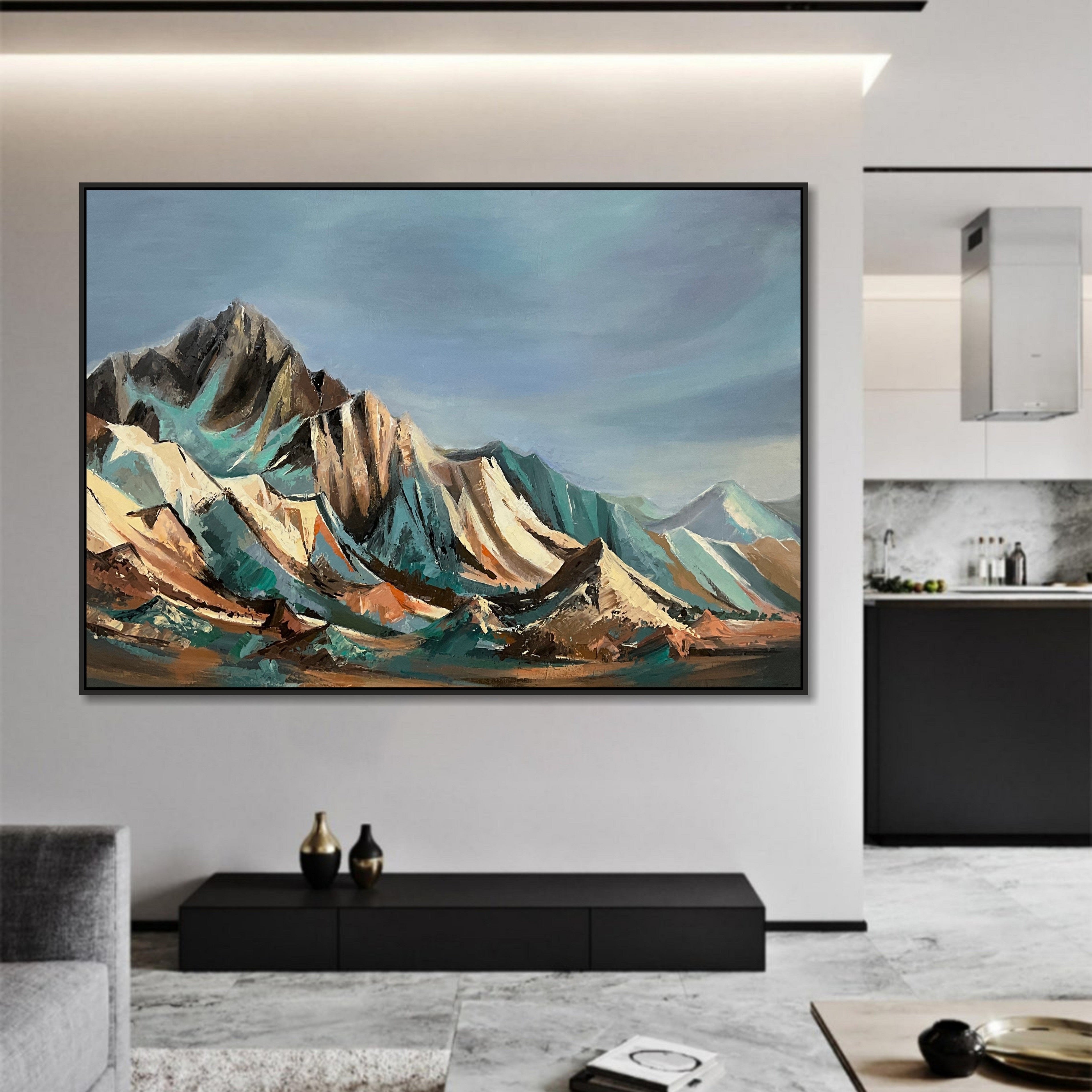 MOUNTAINS PEAK 30"x46"