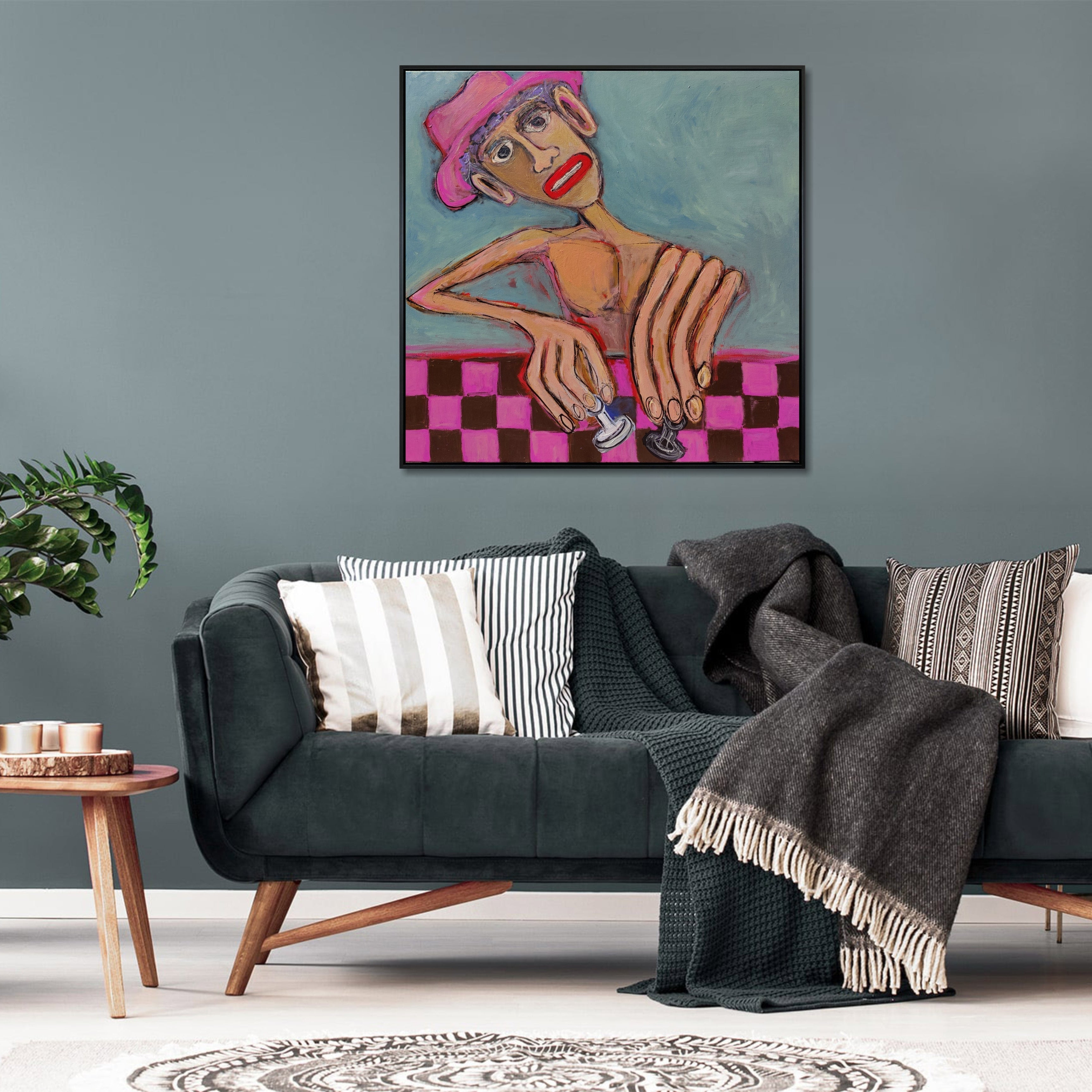 CHESS MASTER 46"x46"