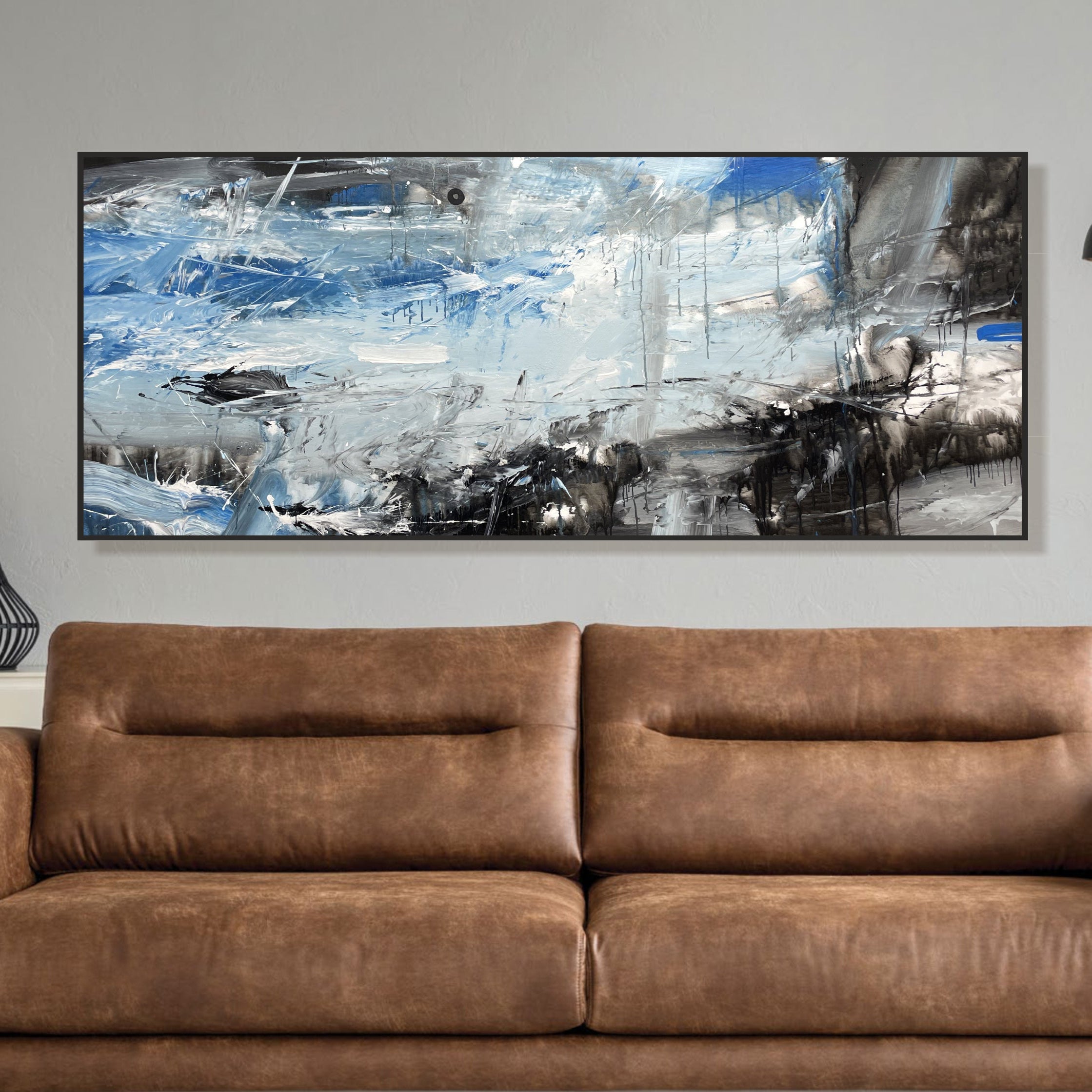 Landscape Painting Wall Art ASSOCIATION 241 35.4"x80.7"