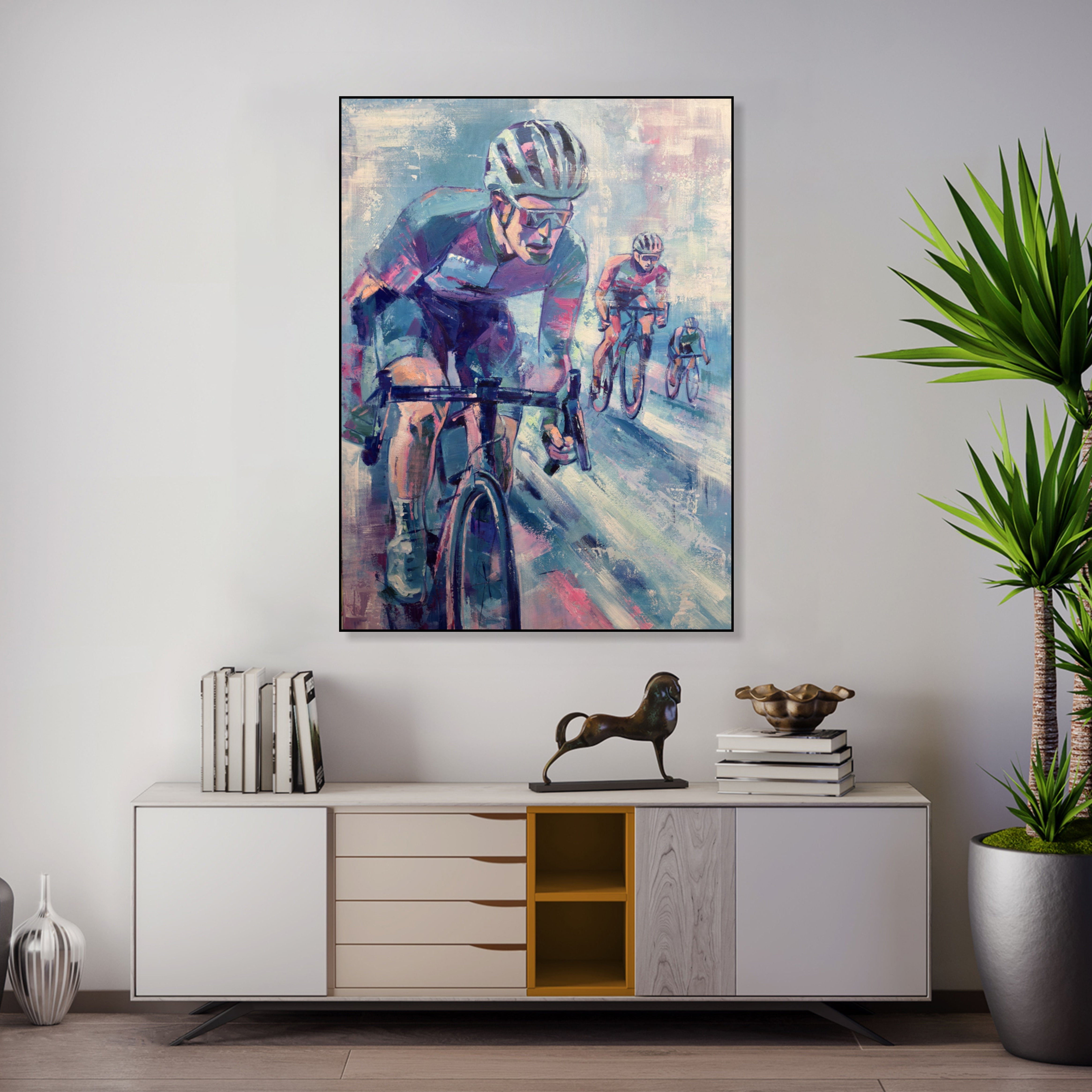 PURSUIT OF SPEED 40"x30"