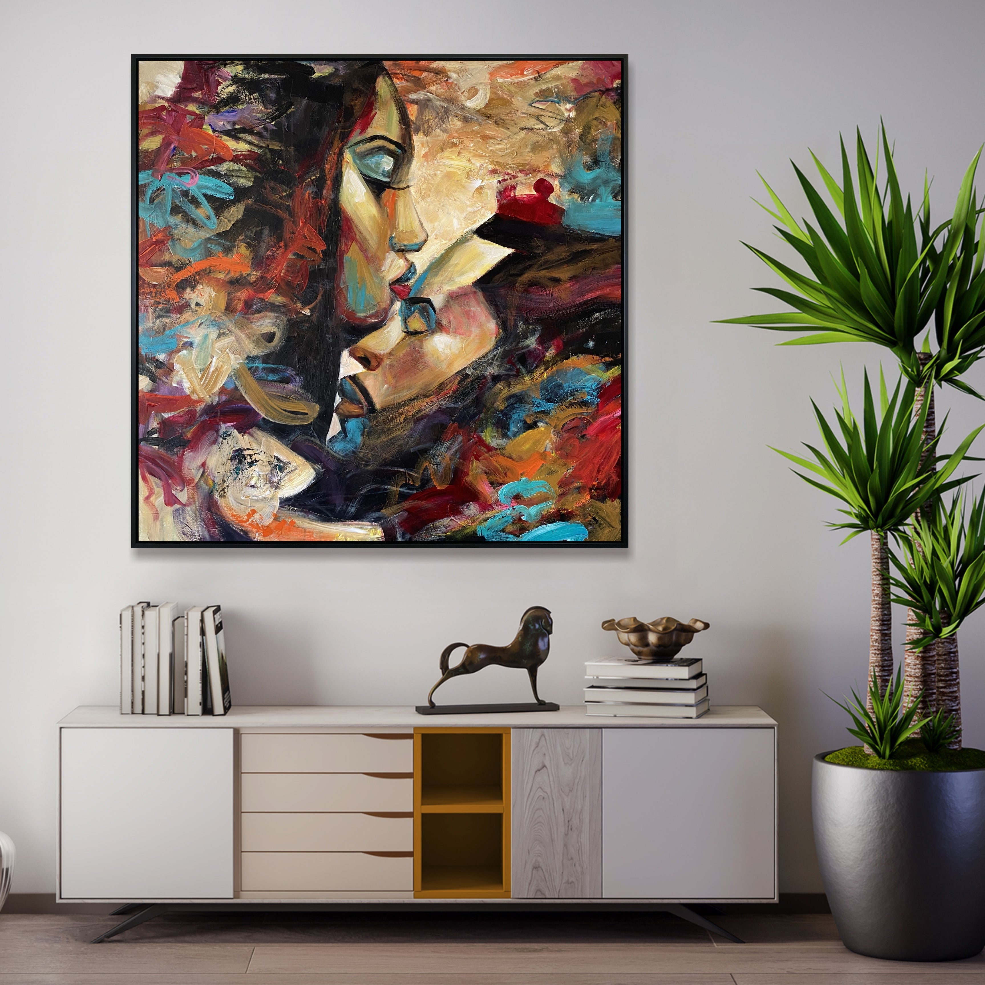 FUSION OF SOULS 40"x40"