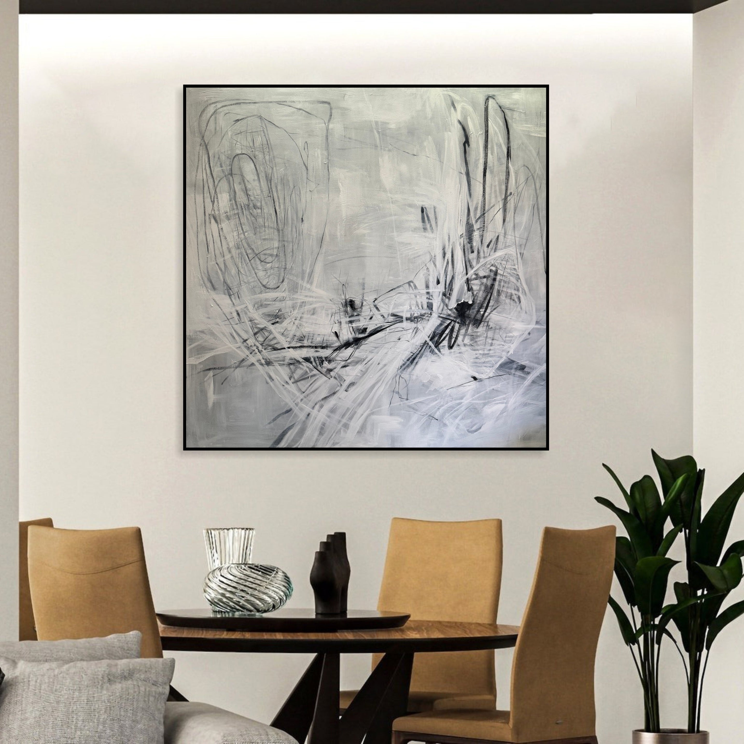 PURE ABSTRACT 72"x72"