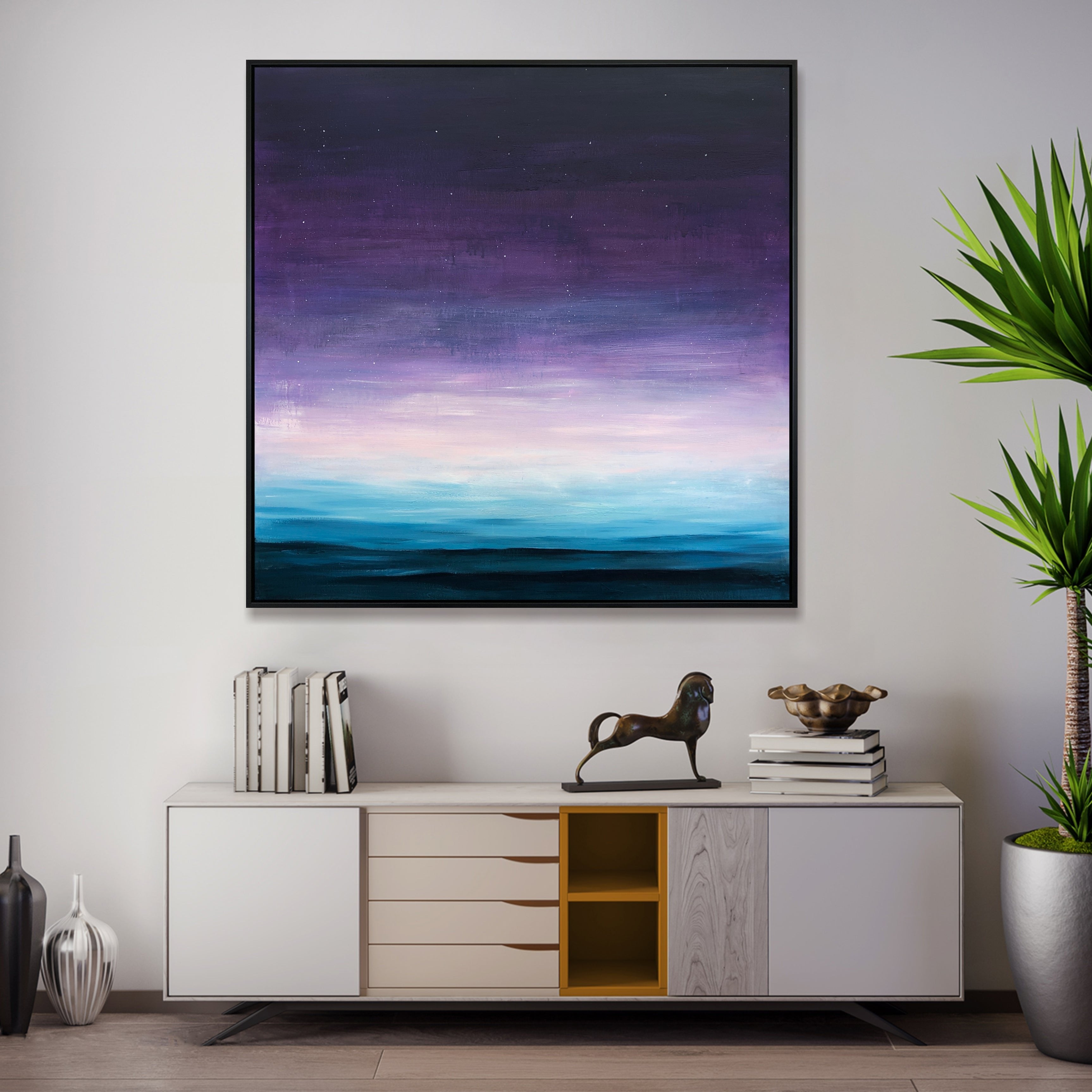 TWILIGHT SKY 40"x40"