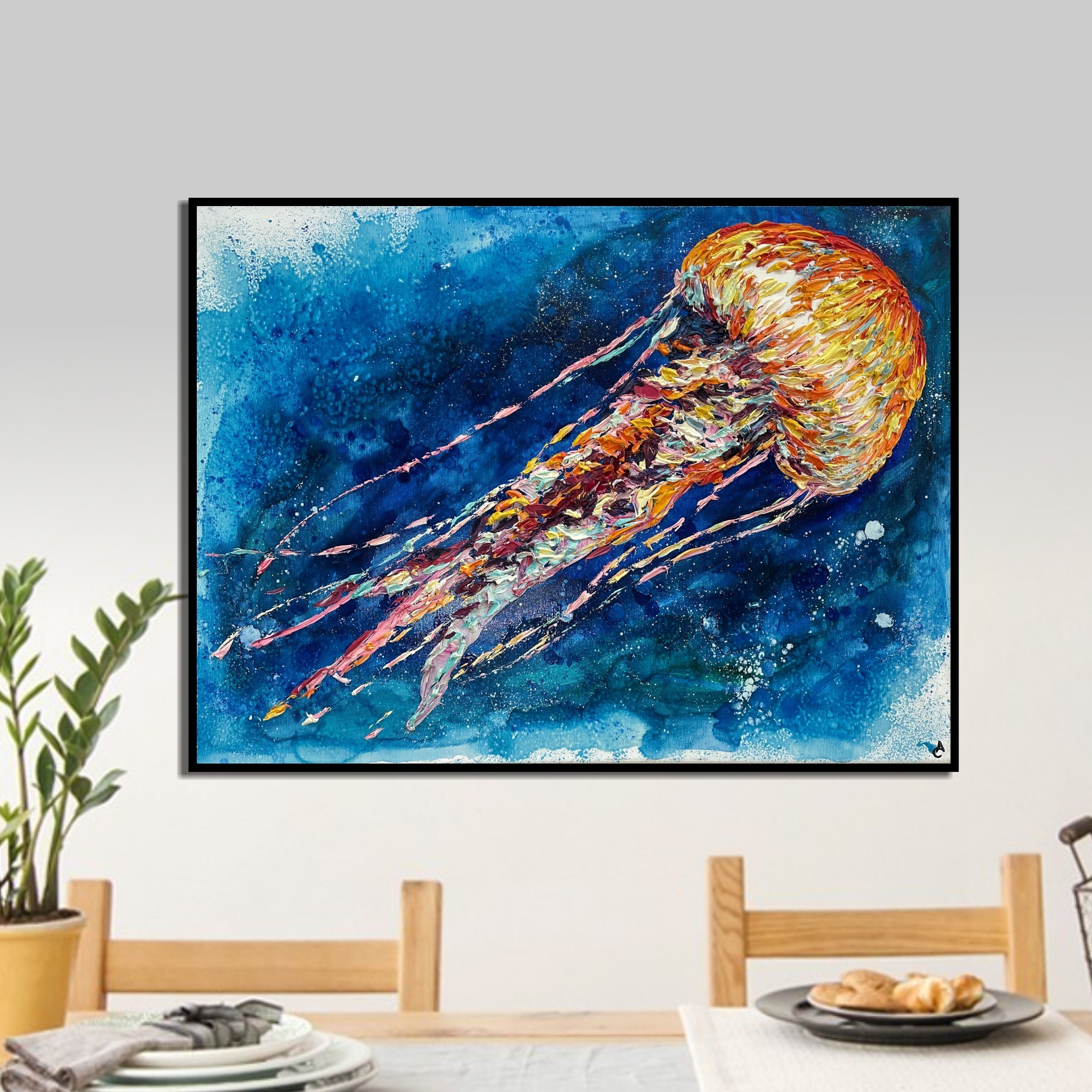JELLYFISH 20"x28"