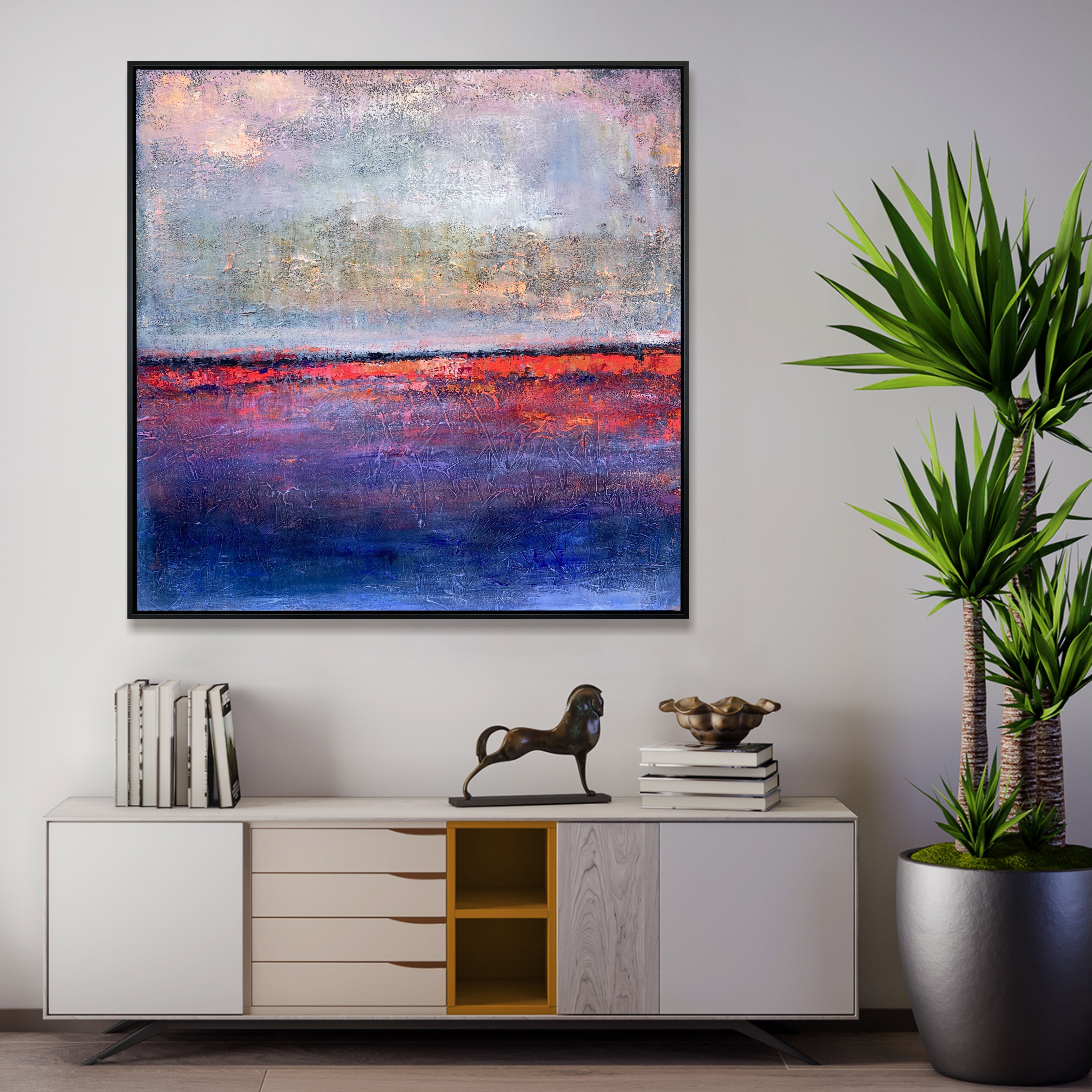 VELVET HORIZON 32"x32"