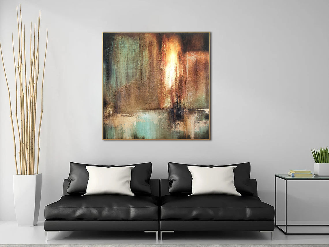 SPRING MOOD 27.5"x27.5"