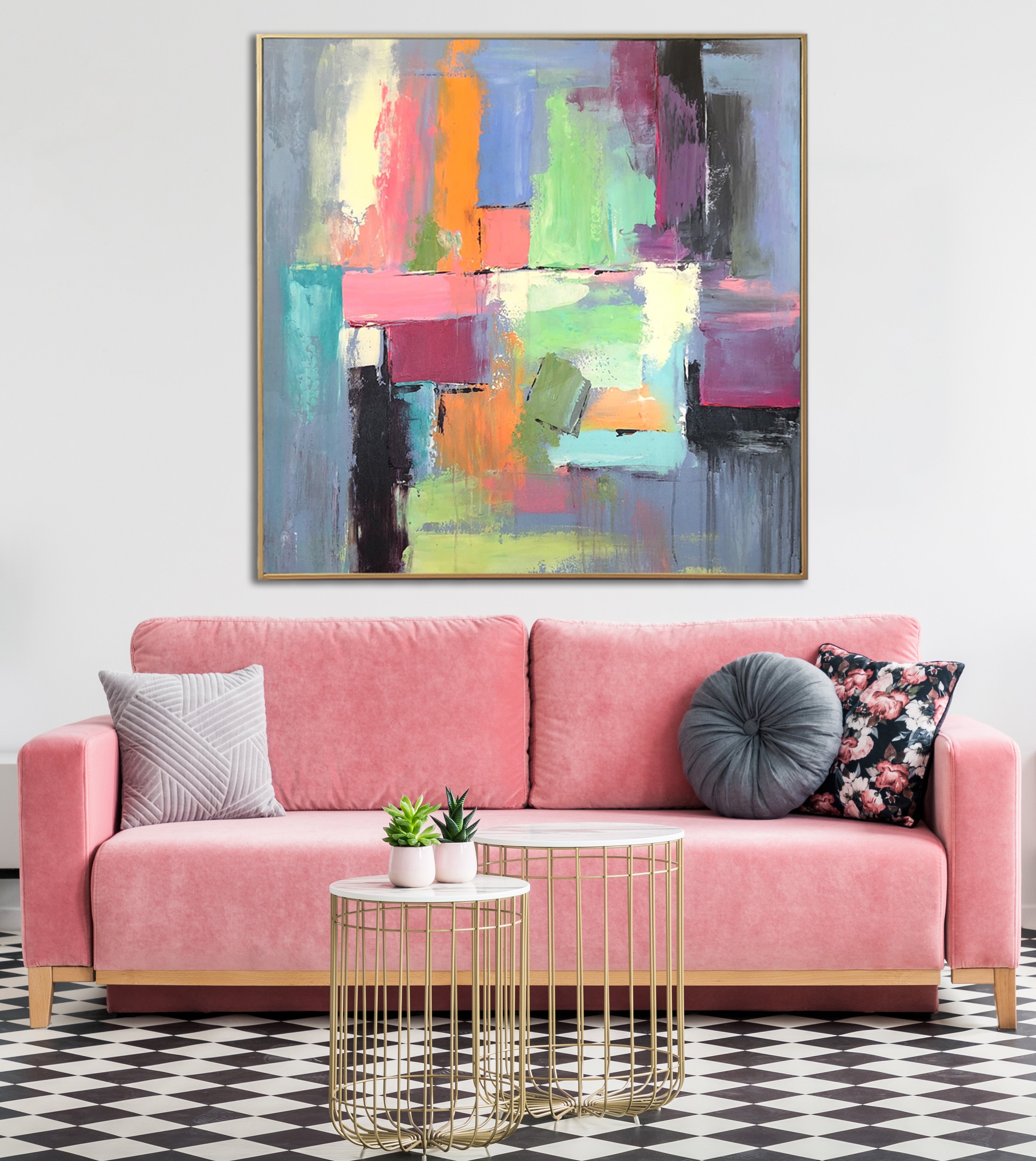 AUTUMN PUZZLE 27.5"x27.5"