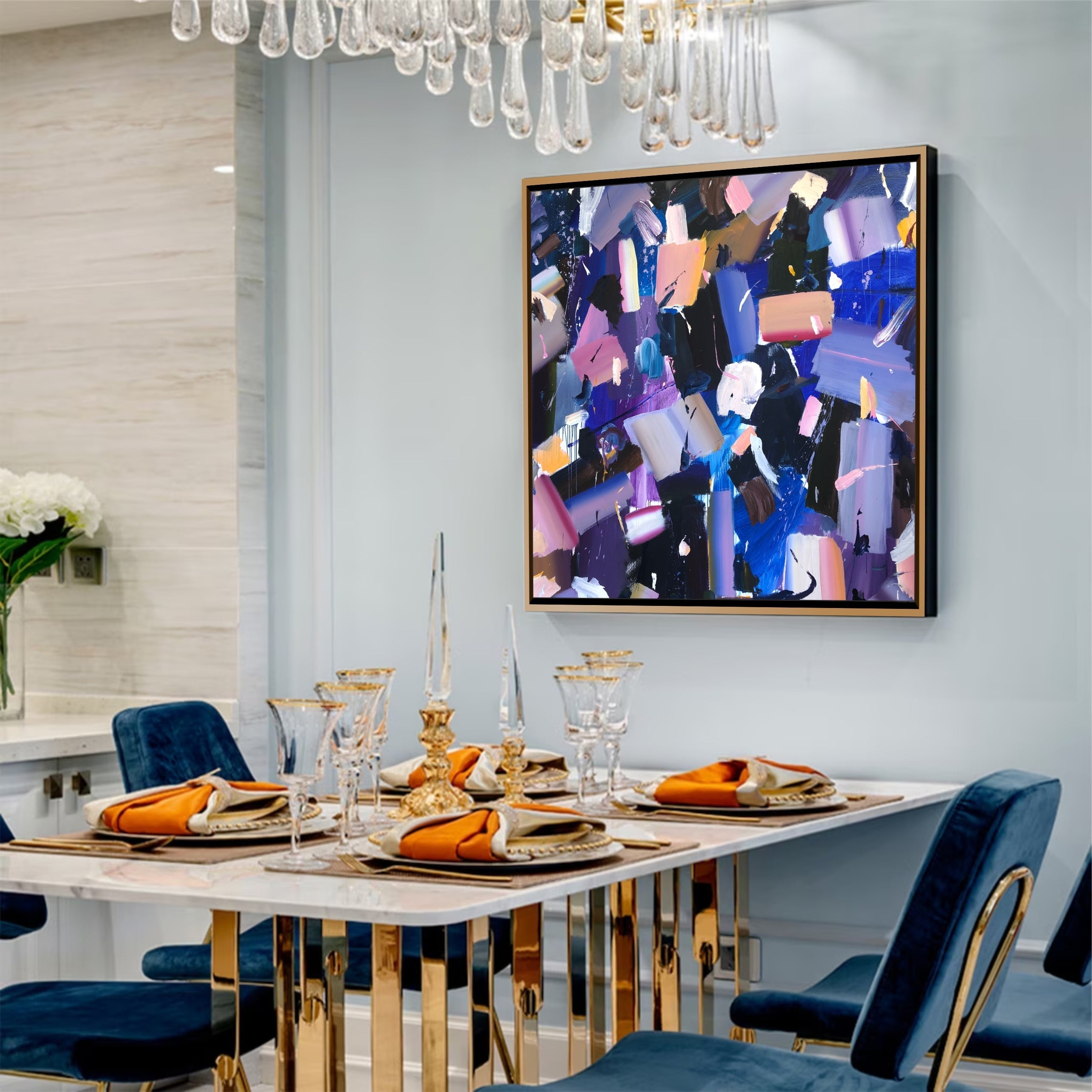 SUITABLE EMOTIONS 72"x72"