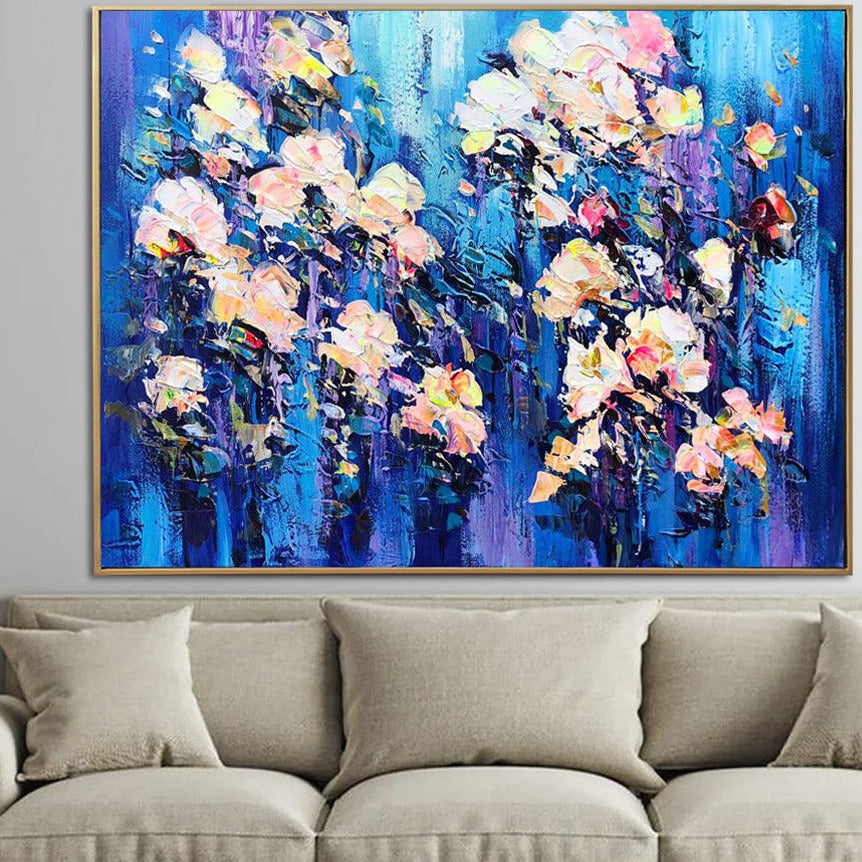 BLUE FIELD 23.6"x31.5"