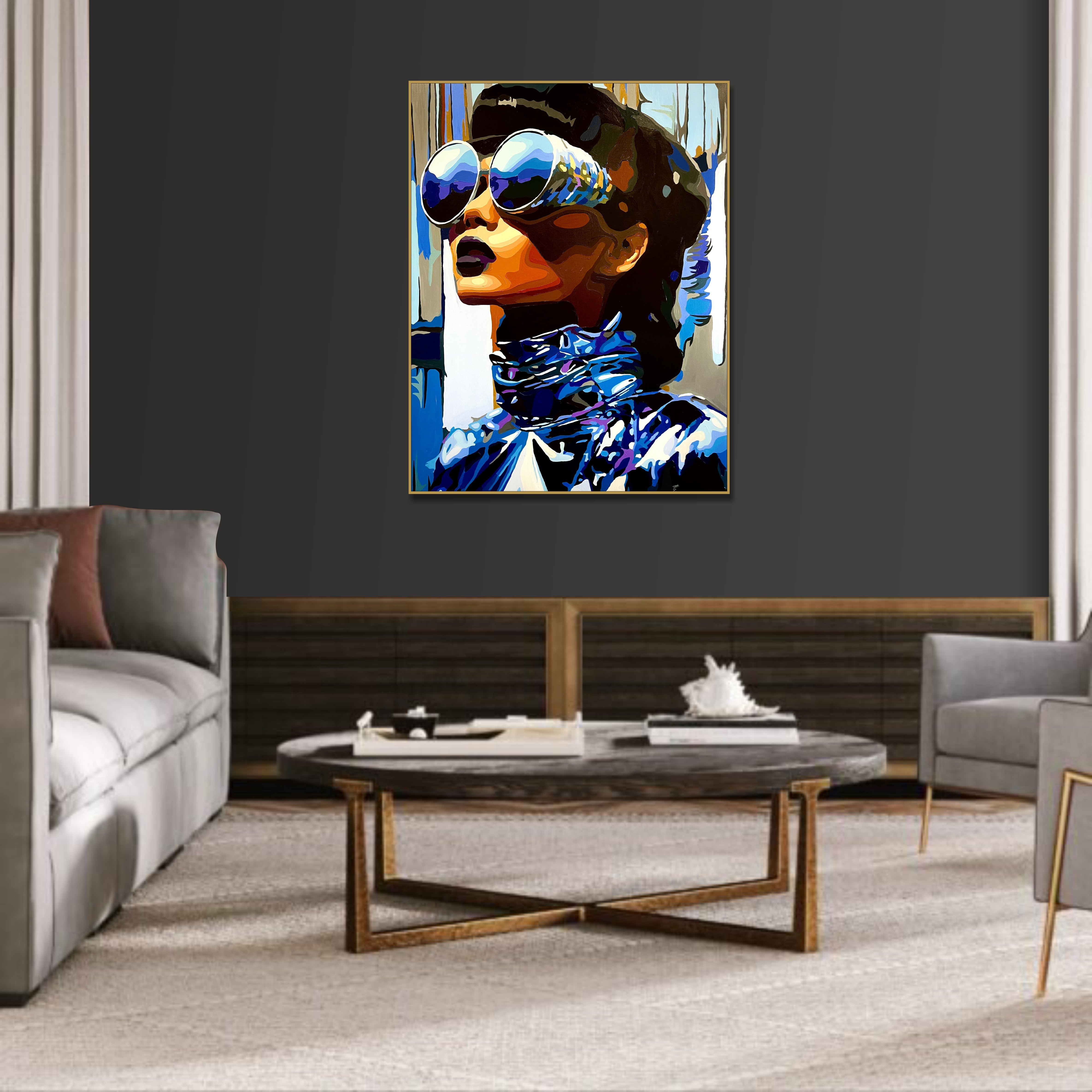 MIRROR OF TIME 43.3"x31.5"