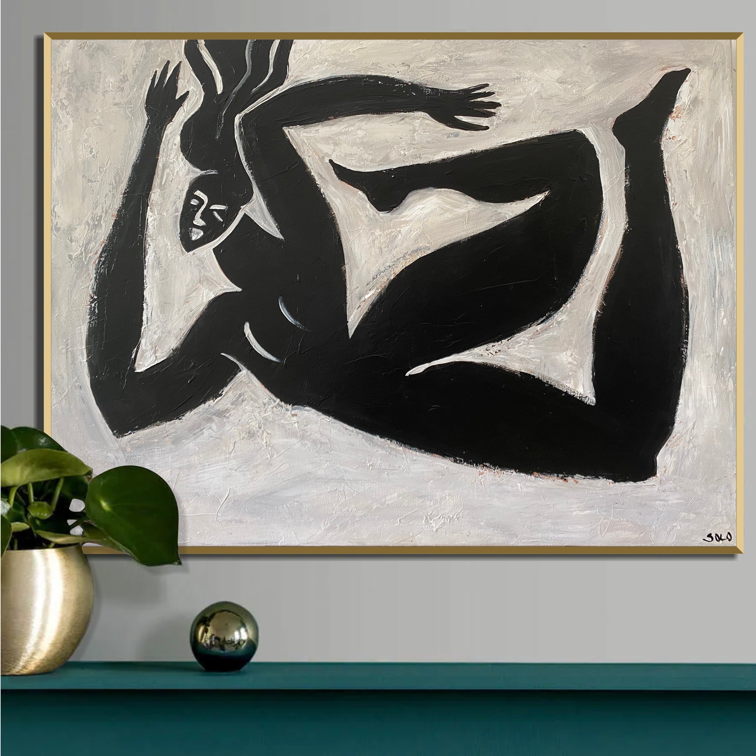 FALLING THROUGH 24"x32"