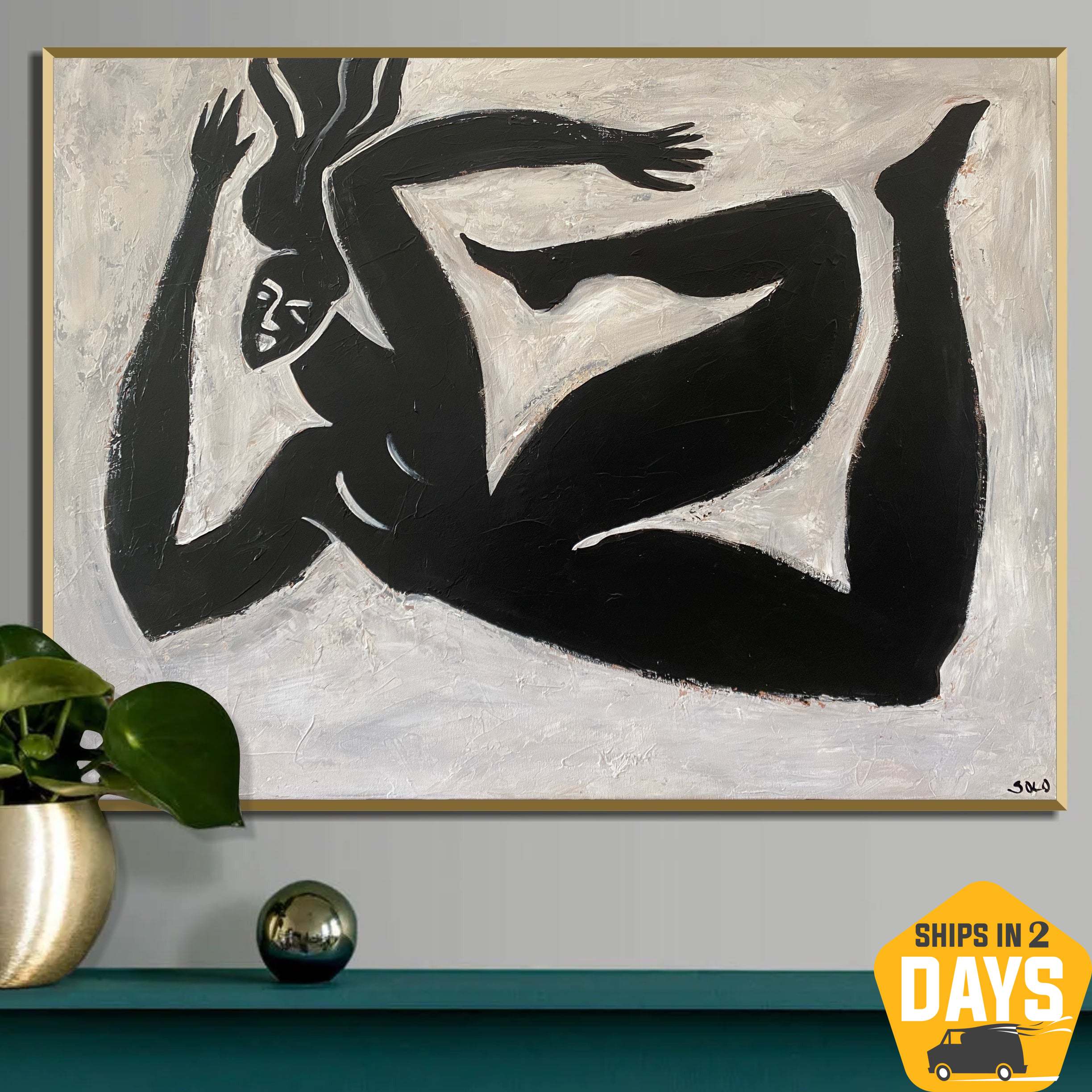 FALLING THROUGH 24"x32"