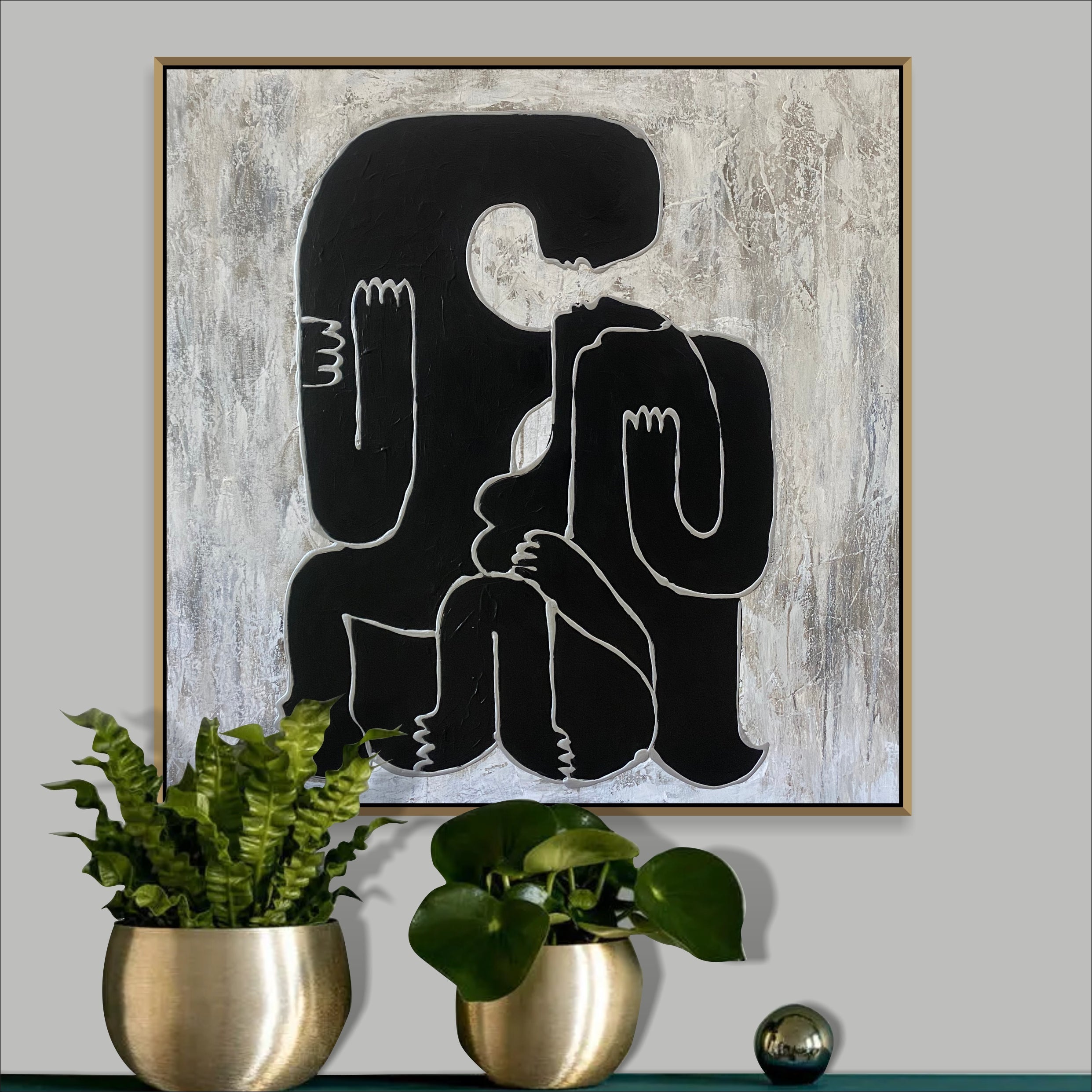 LOVE FOREVER 32"x32"