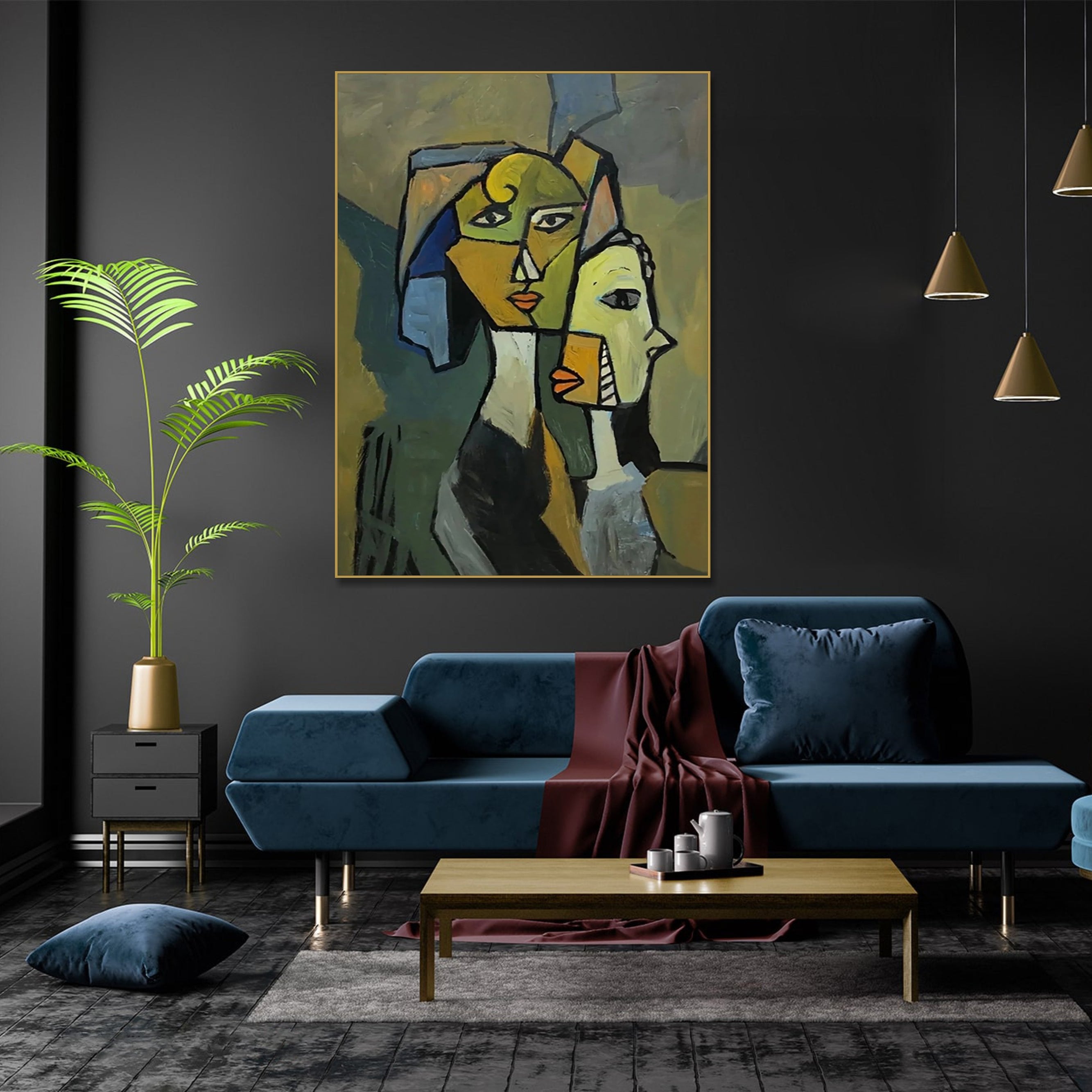 Cubism figurative art INNER CIRCLE