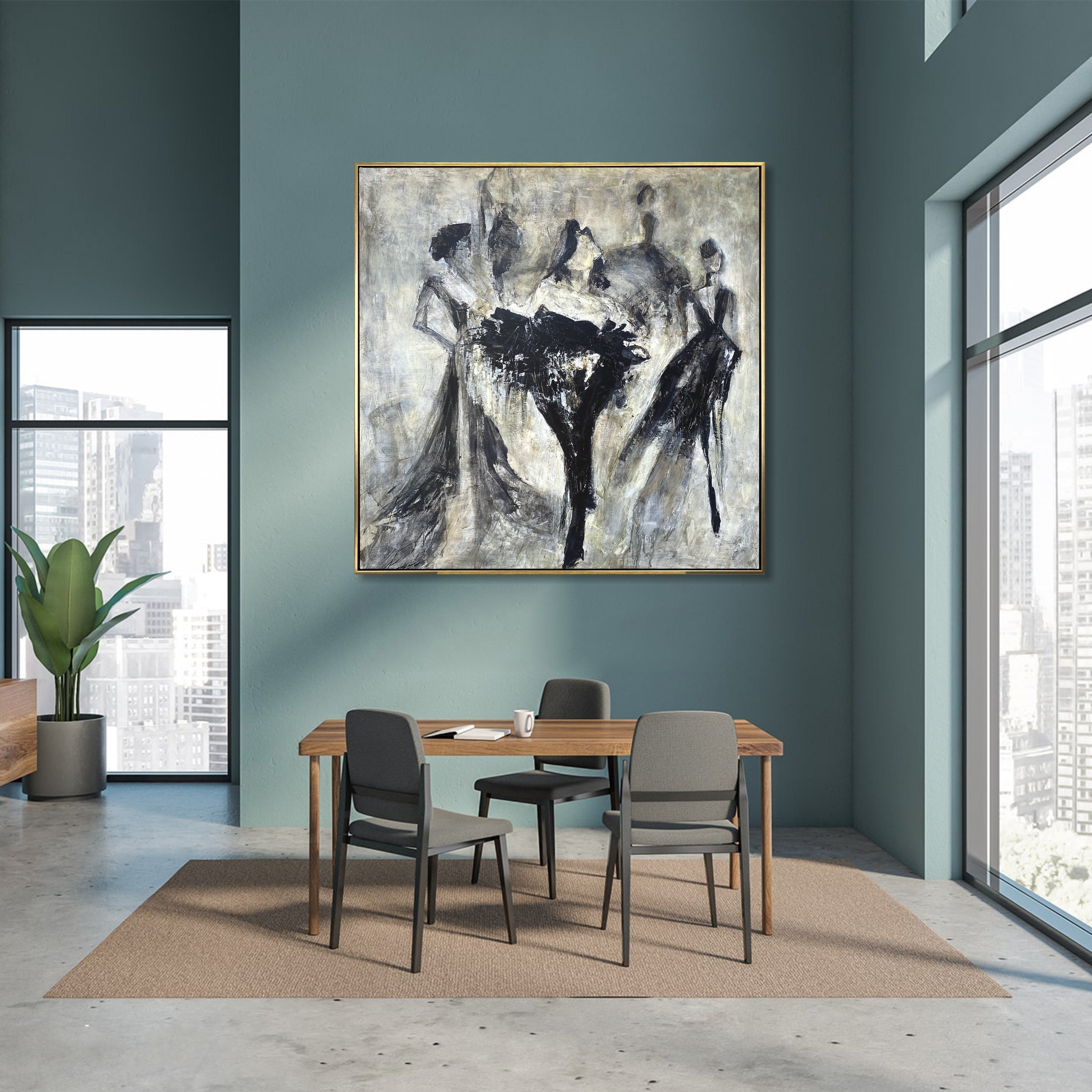 SHADOW CHOREOGRAPHY 40"x40"